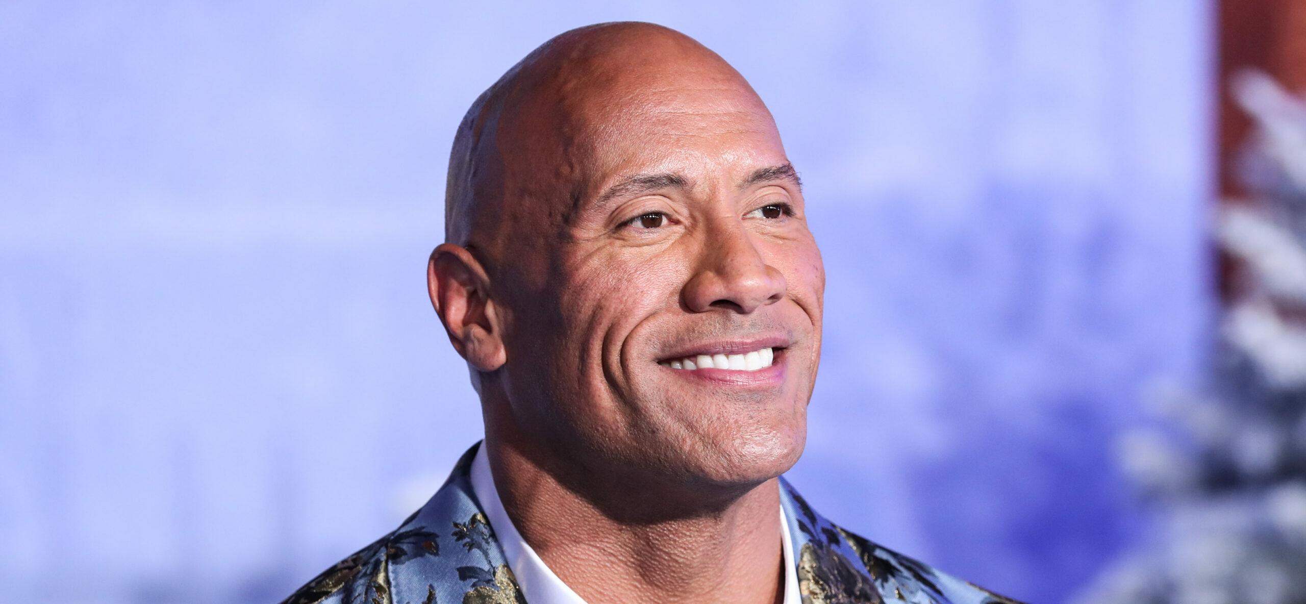 Dwayne Johnson at the World Premiere Of Columbia Pictures' 'Jumanji: The Next Level'