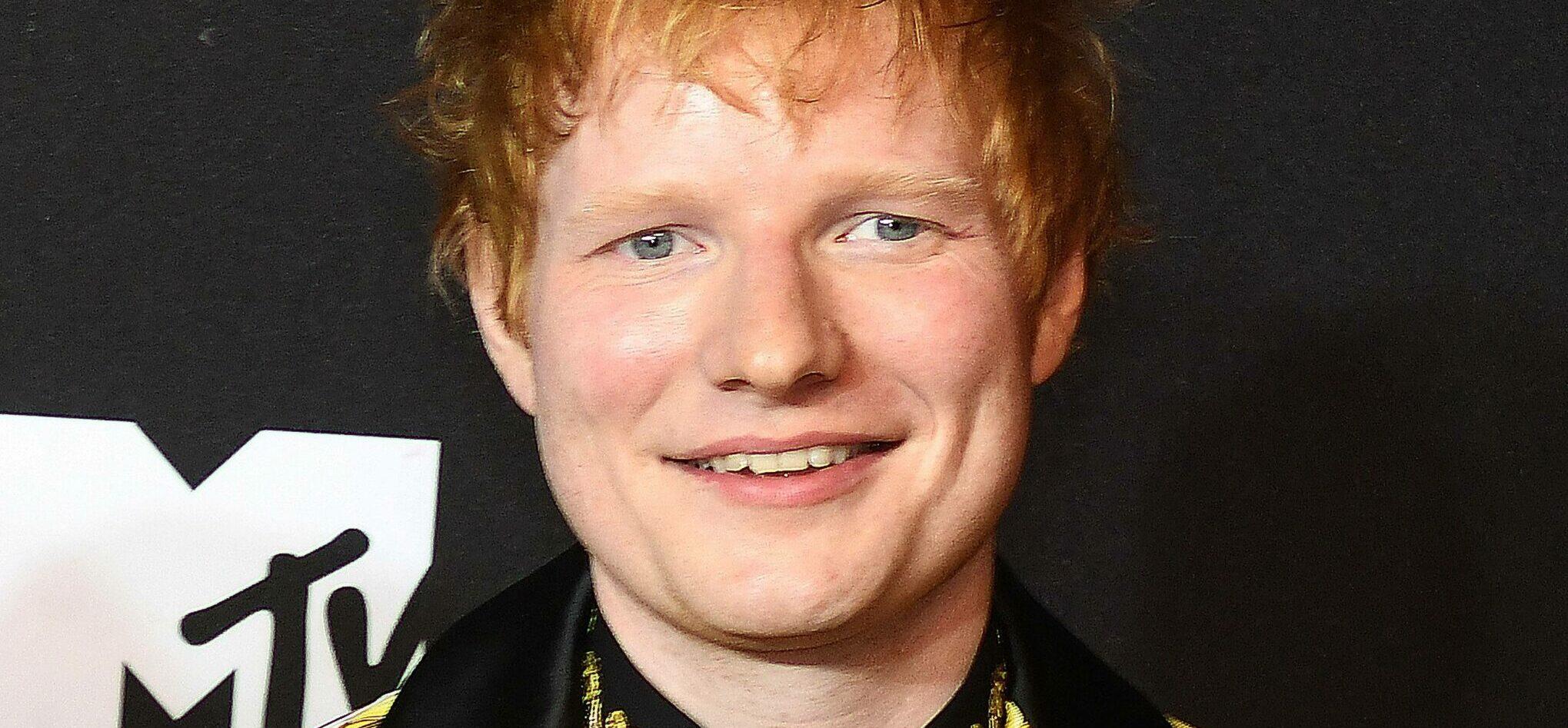 Ed Sheeran at the 2021 MTV Video Music Awards - Arrivals
