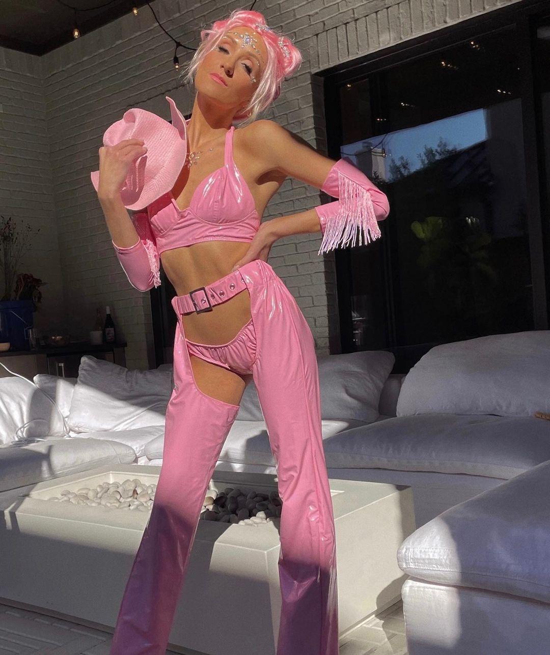 Gymnast Nastia Liukin Shows Off Blistering ‘Pink Cowboy’ Halloween Costume