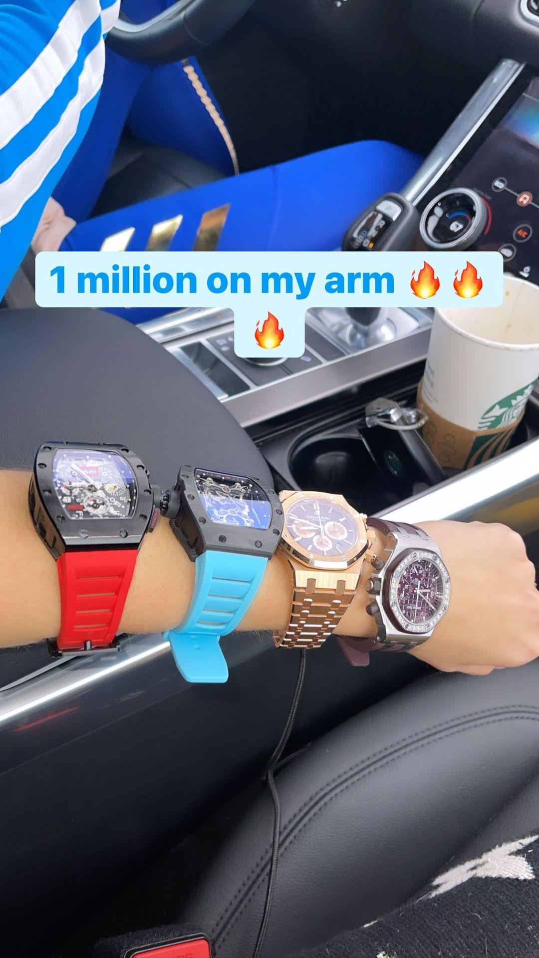 Woah Vicky Blasted On Social Media For Allegedly Wearing ‘Fake Watches’