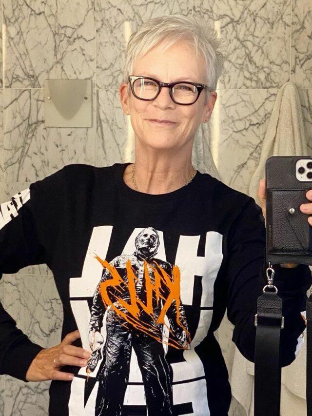 Jamie Lee Curtis advocates wearing a mask