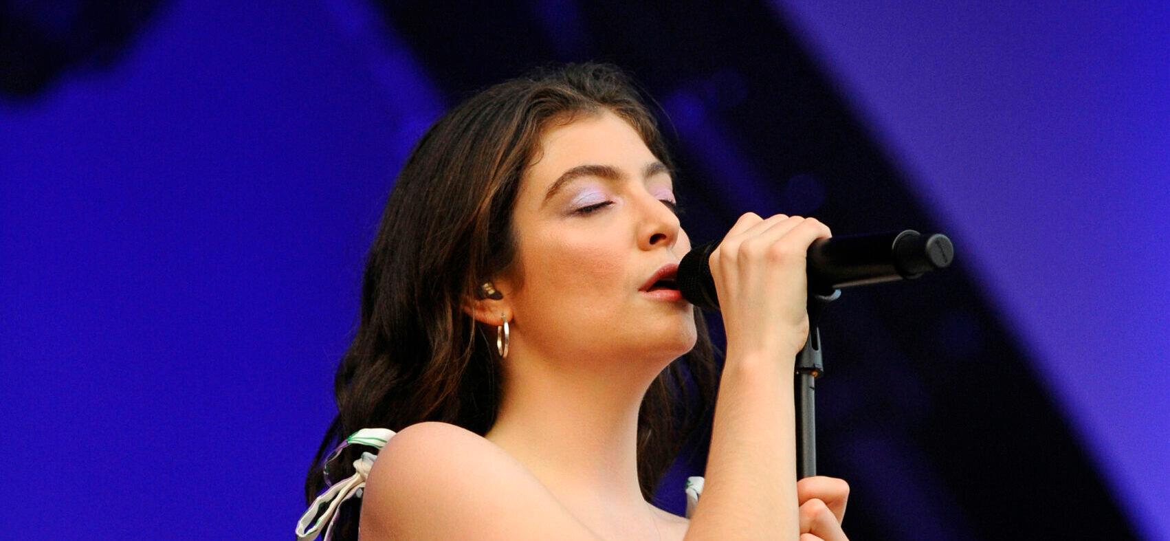 Lorde performing at ALL POINTS EAST