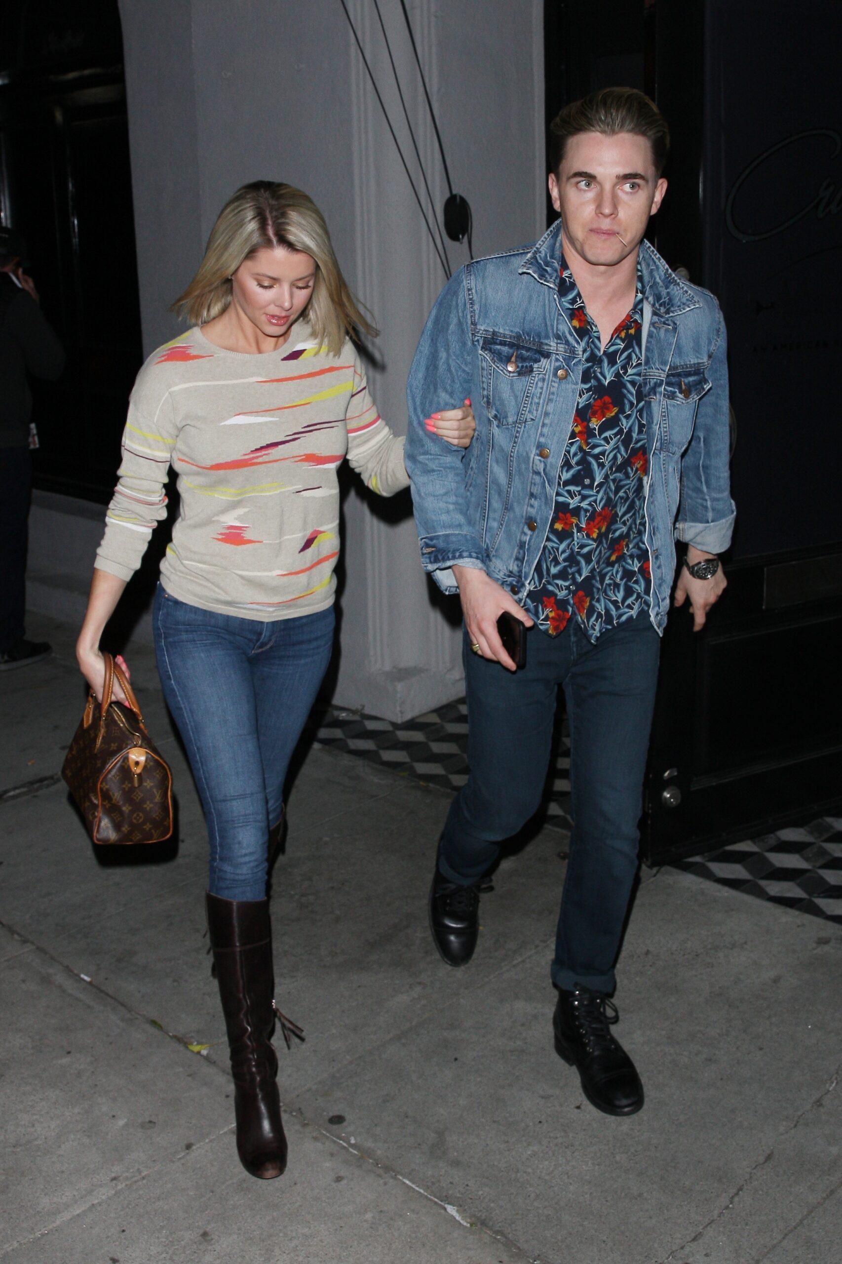 Singer Jesse McCartney and his girlfriend are spotted dining at Craig apos s restaurant
