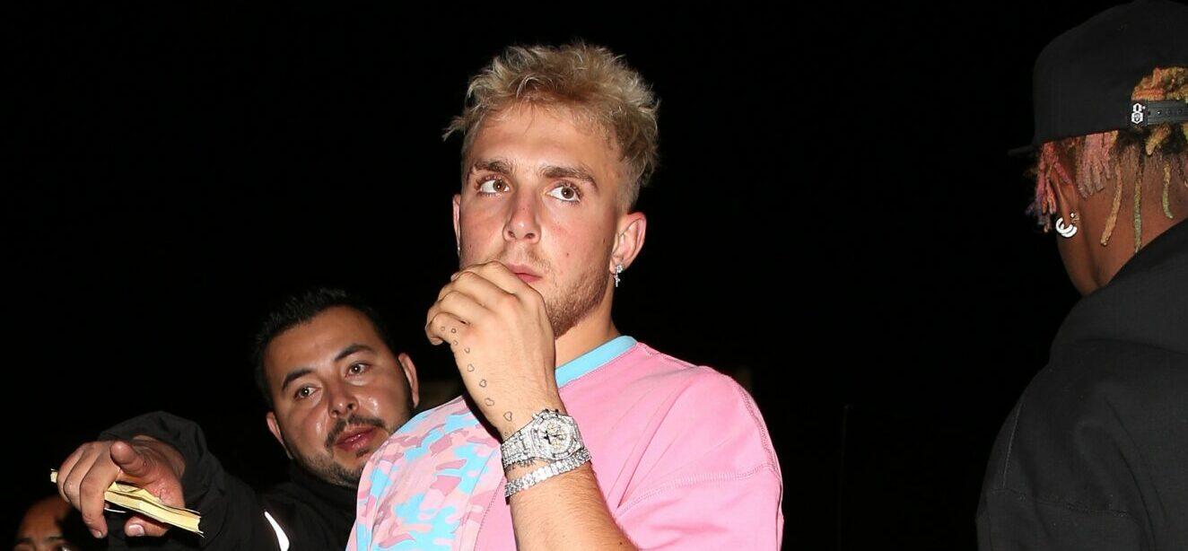 YouTuber Jake Paul arrives at Hyde Lounge for a Halloween party
