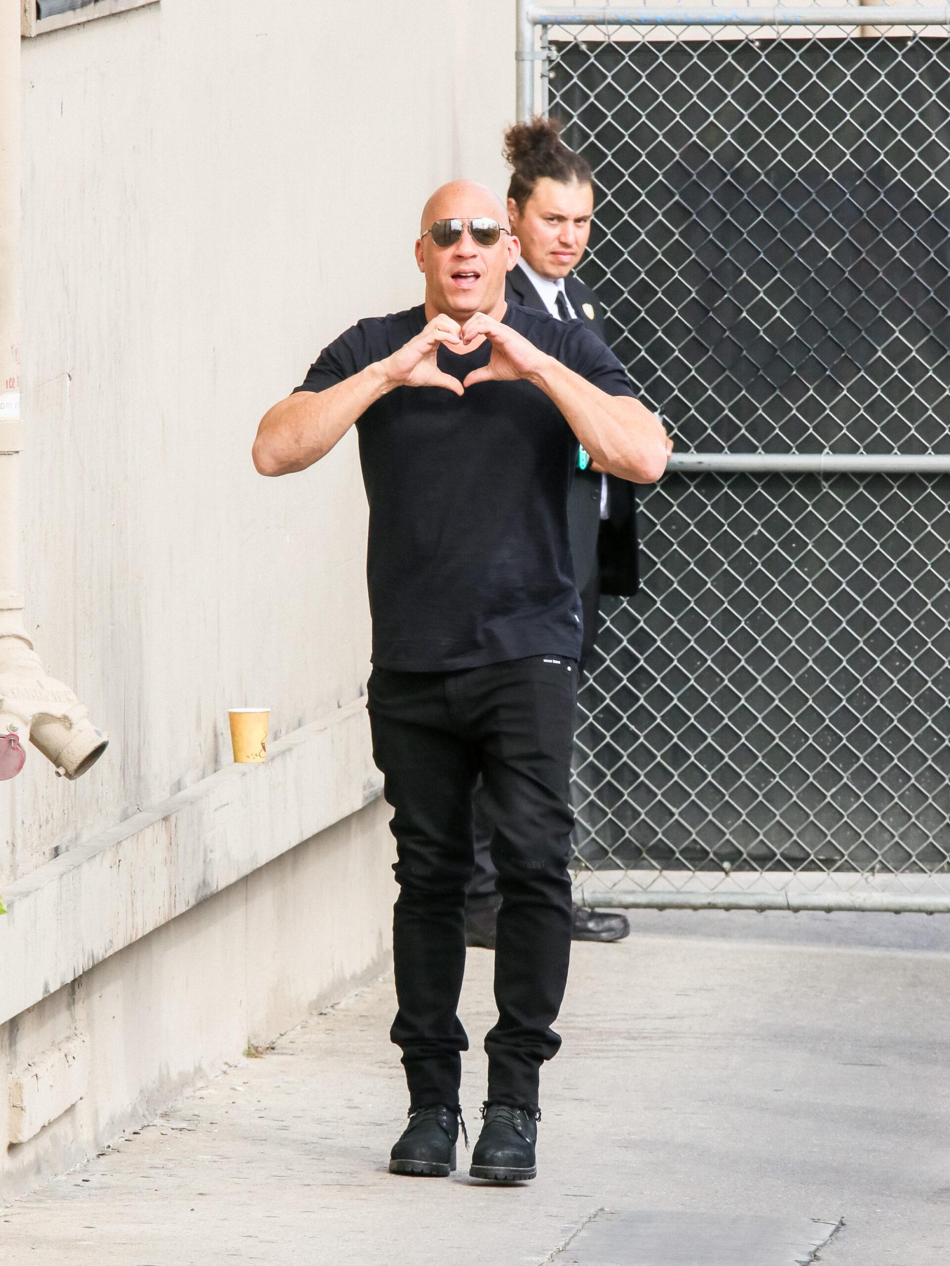 Vin Diesel at apos Jimmy Kimmel Live apos Show