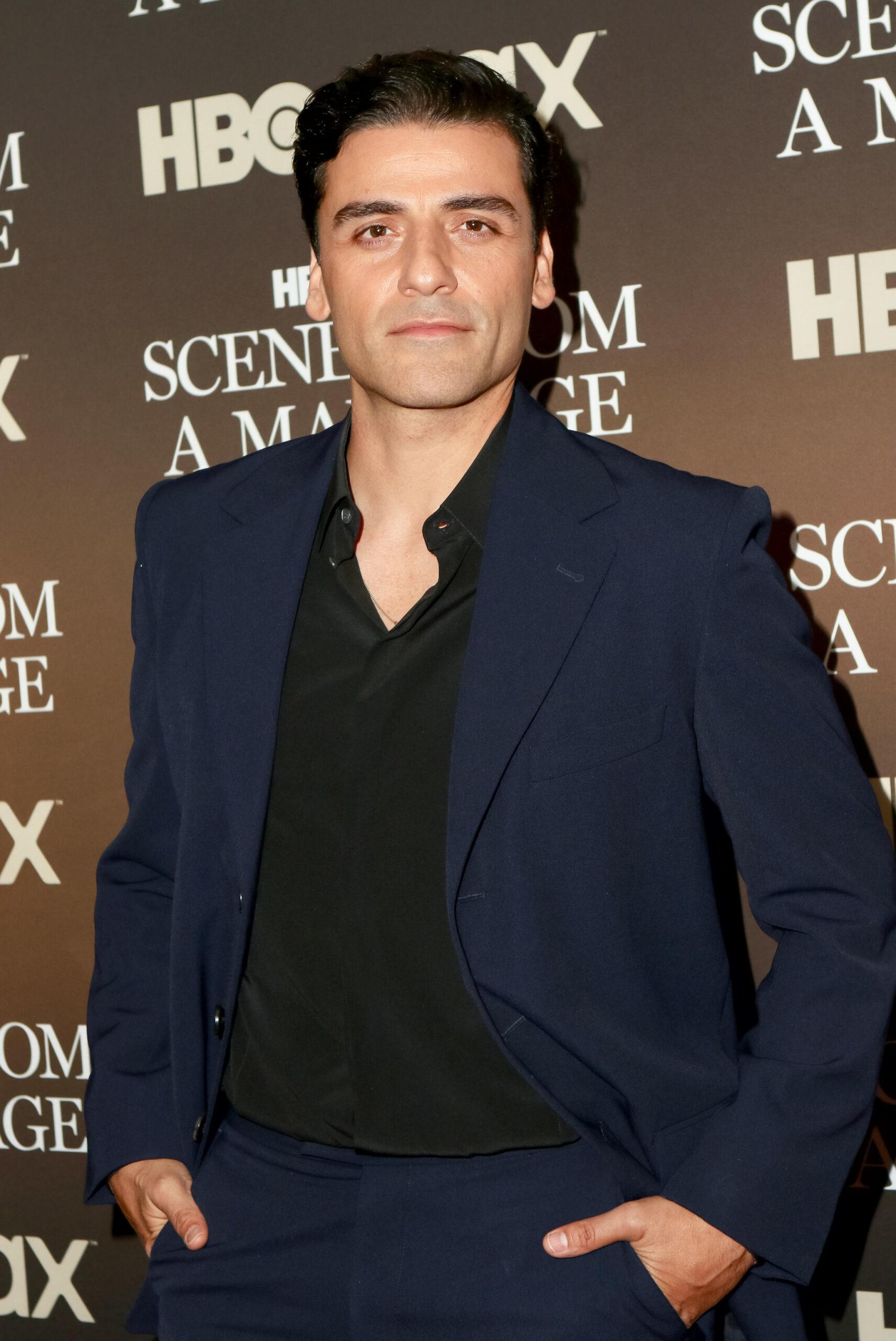 Oscar Isaac attending the finale screening of HBO apos s apos Scenes From a Marriage apos