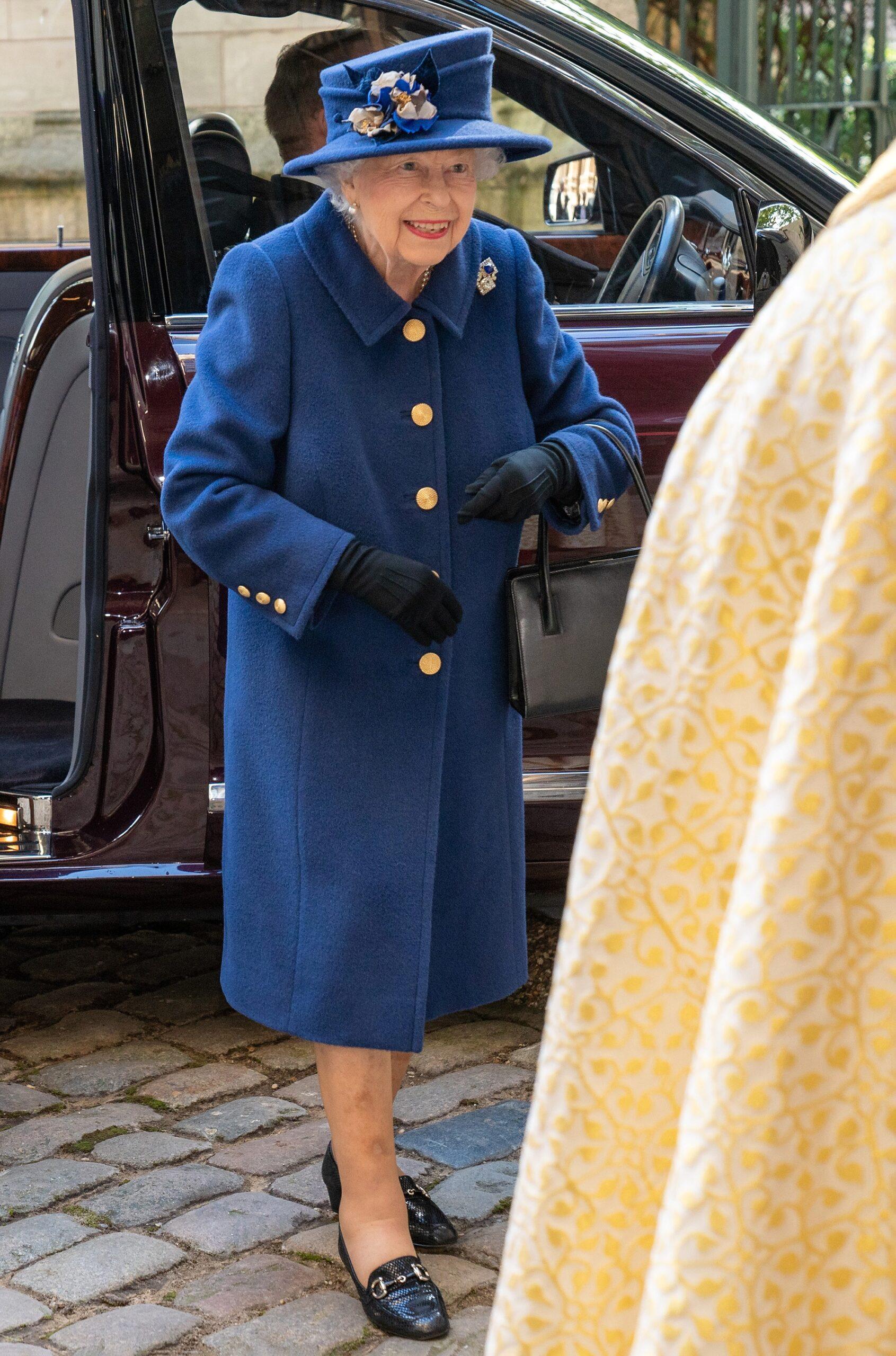 The Queen and Princess Anne attend a Service of Thanksgiving for the Royal British Legion