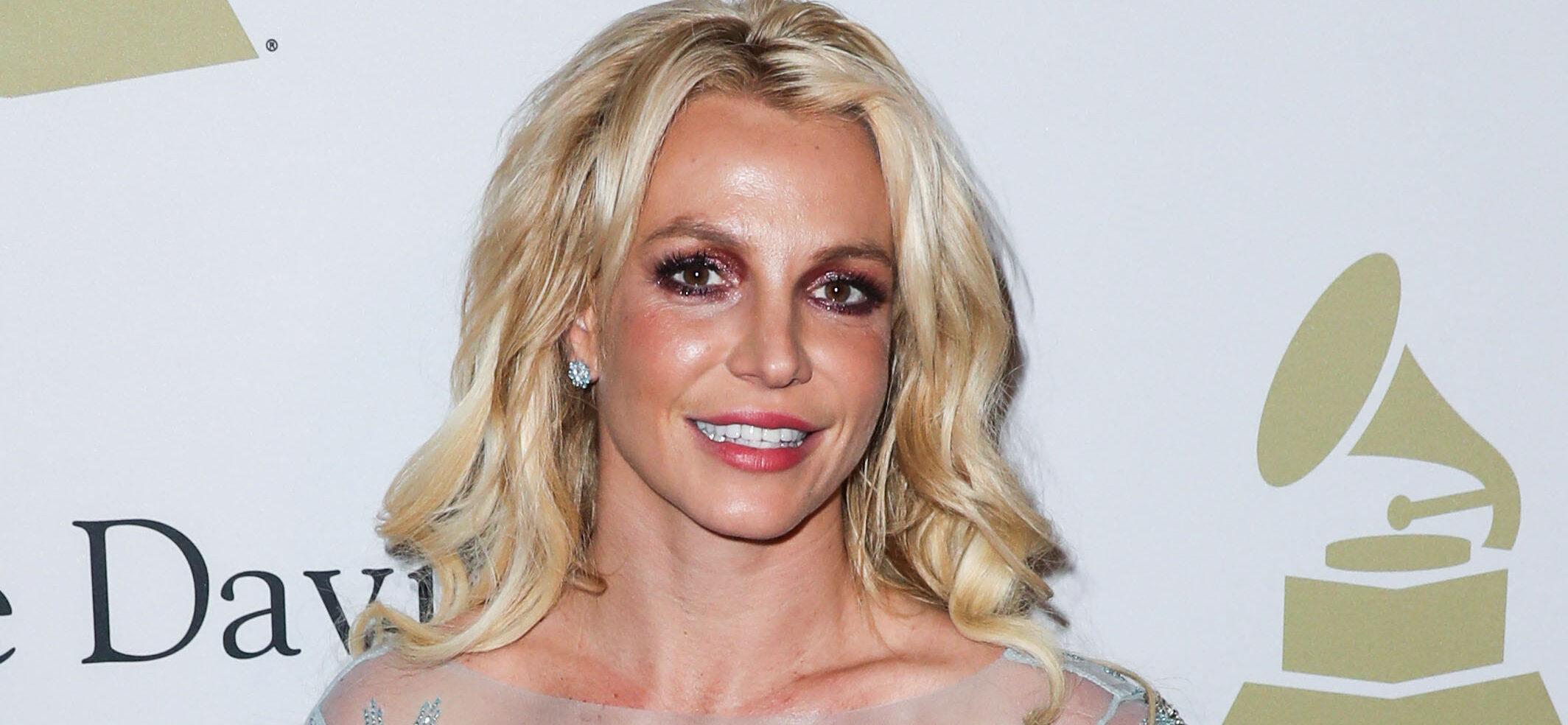 Britney Spears Flaunts Fuzzy Handcuffs In Bizarre Murder Mystery Halloween Costume