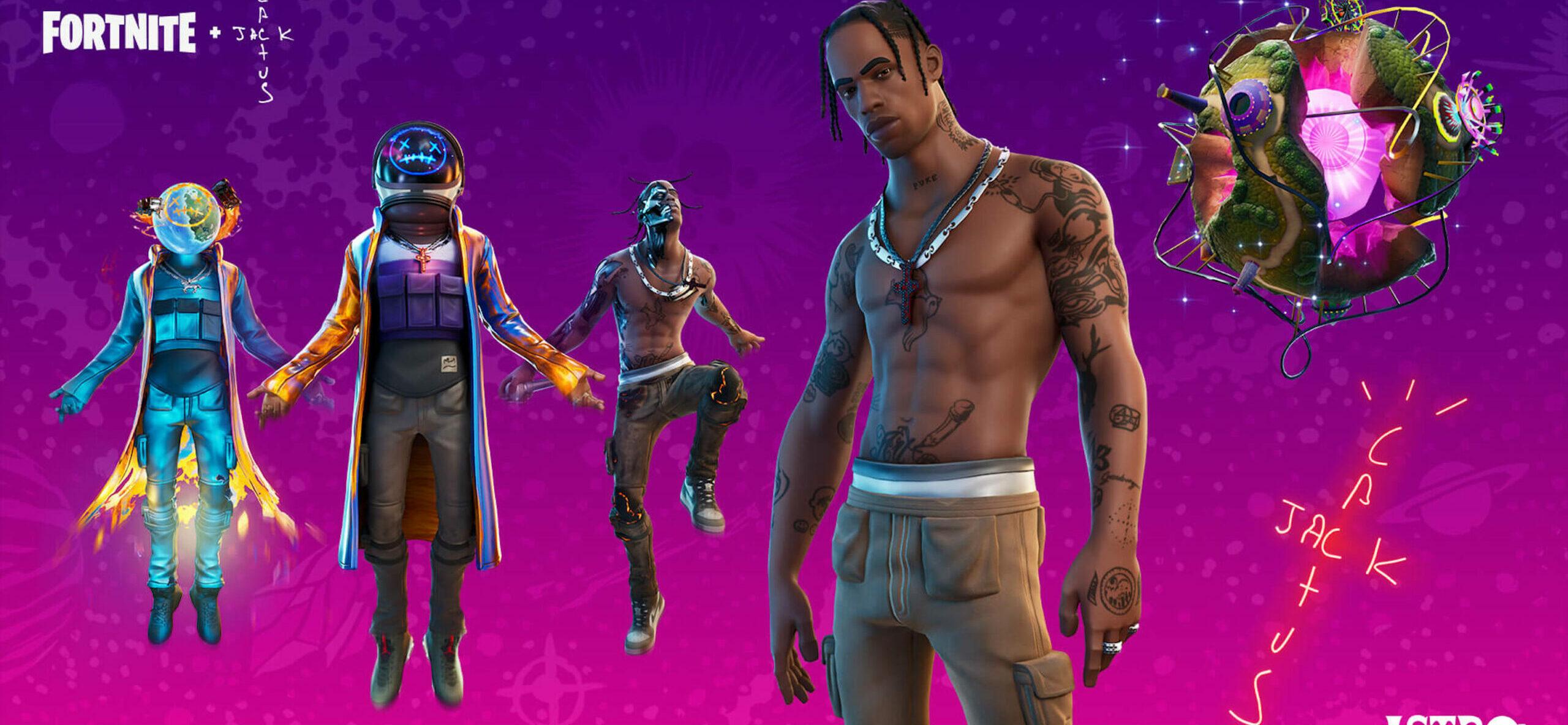 ‘Fortnite’ Removes Travis Scott From Game Following ‘Astroworld’ Tragedy