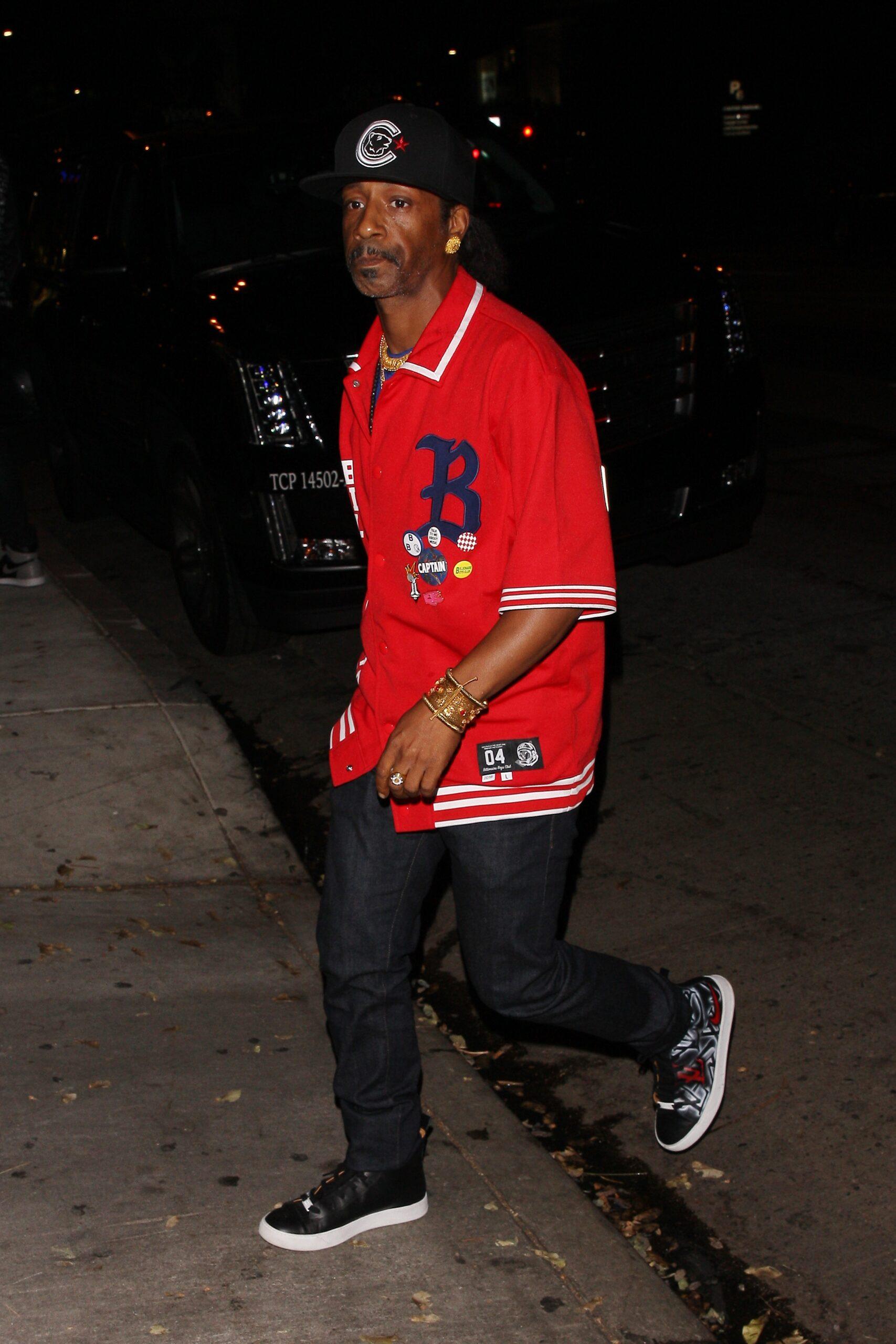 Comedian Katt Williams is spotted leaving the Peppermint club after watching Dave Chappelle perform live on stage