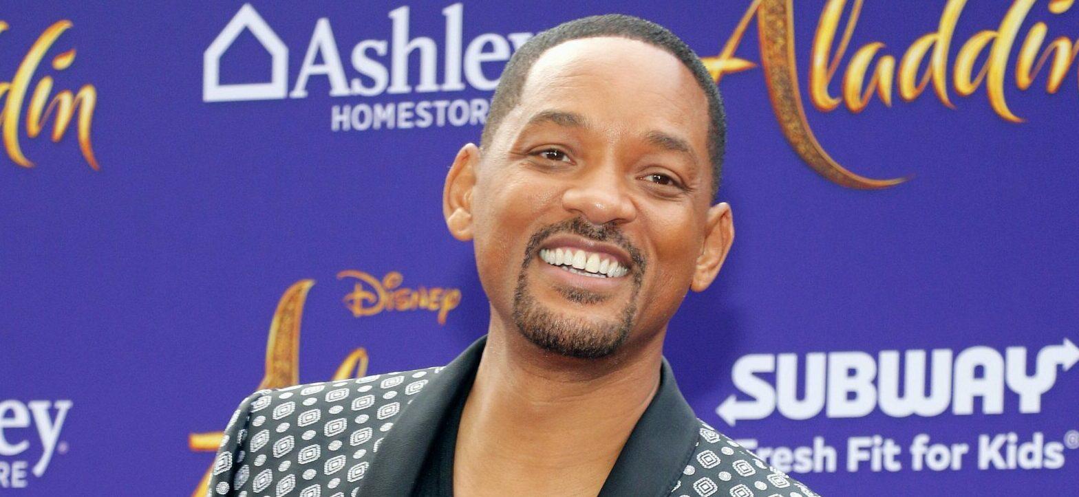 Will Smith smiling.