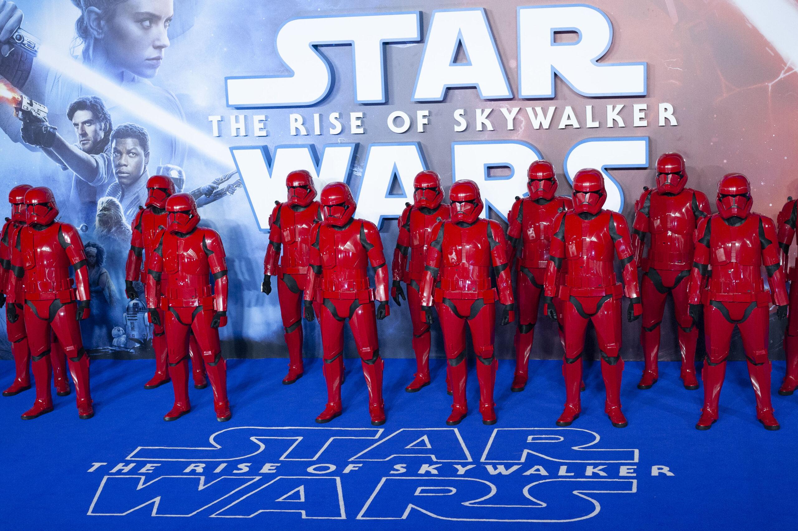 Star Wars The Rise of Skywalker Film Premiere London