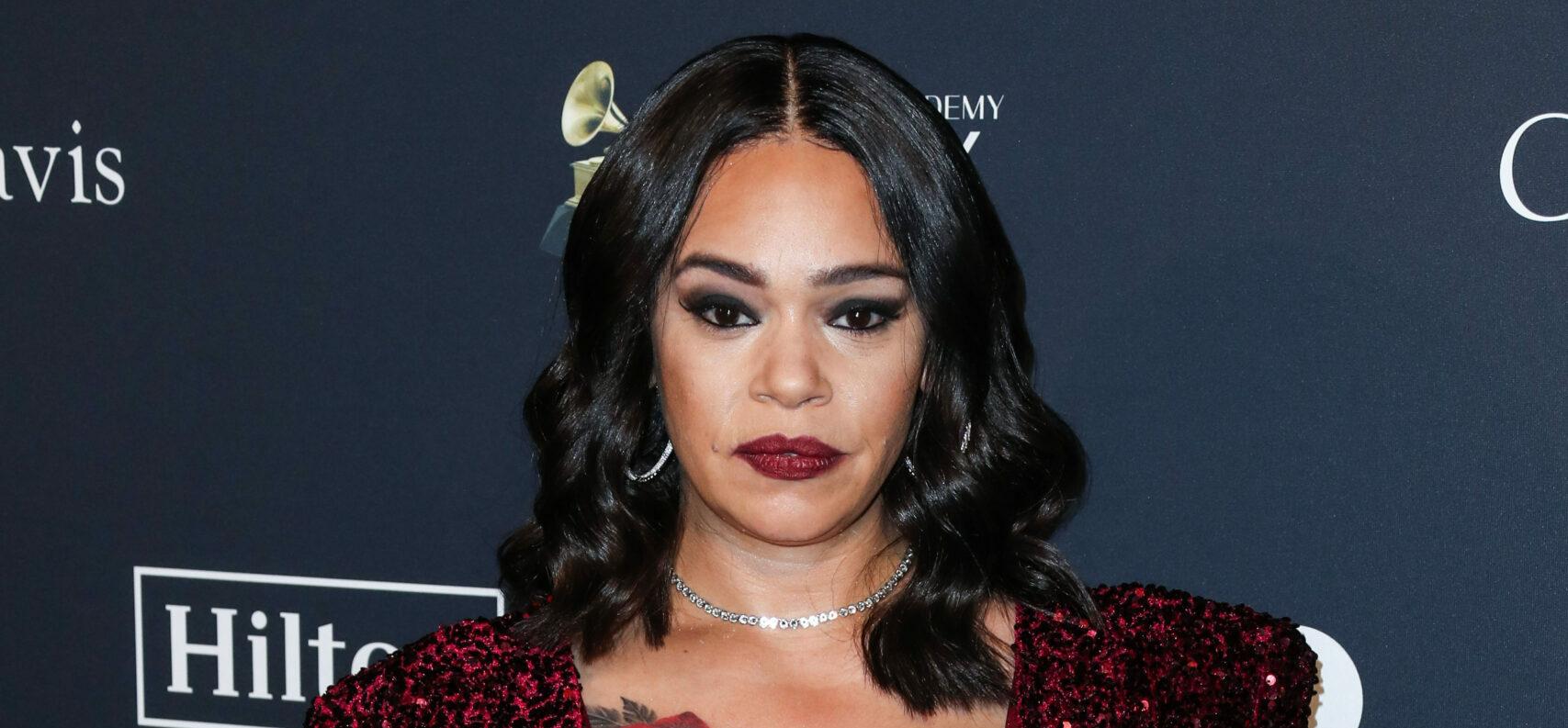 Faith Evans at The Recording Academy And Clive Davis' 2020 Pre-GRAMMY Gala