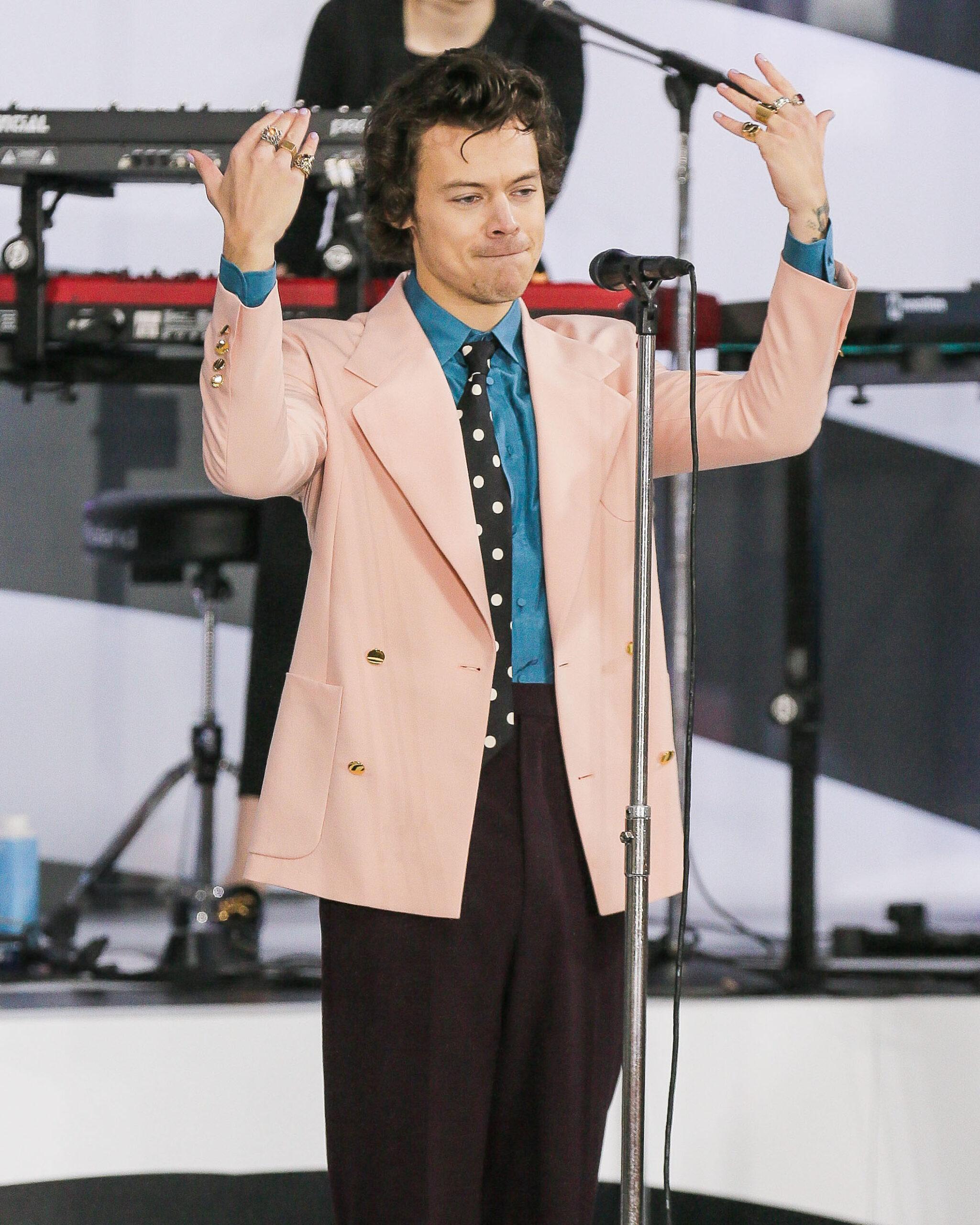 Harry Styles Performs On NBC's 'Today' Show