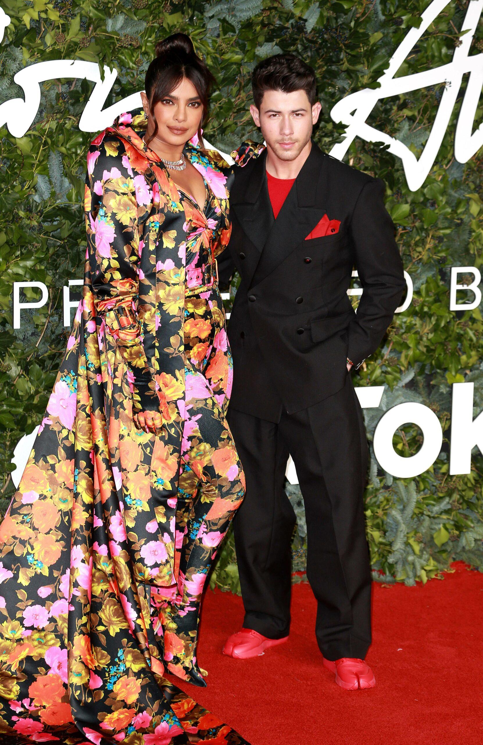 Priyanka Chopra Jonas with husband Nick Jonas