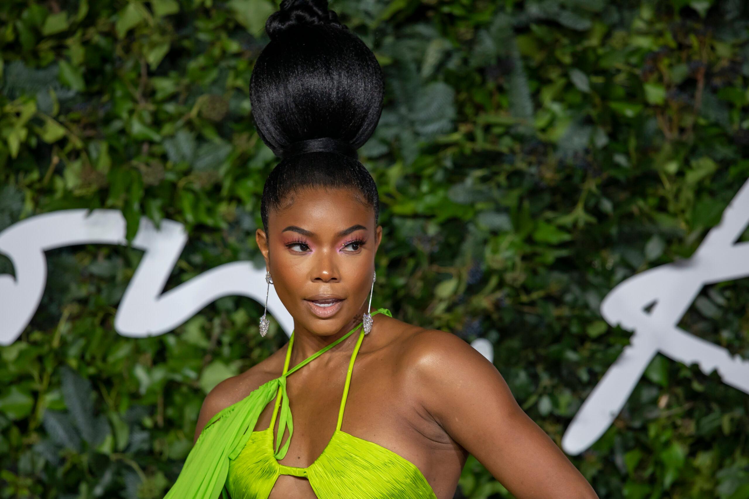 Gabrielle Union at The Fashion Awards 2021 at the Royal Albert Hall in London