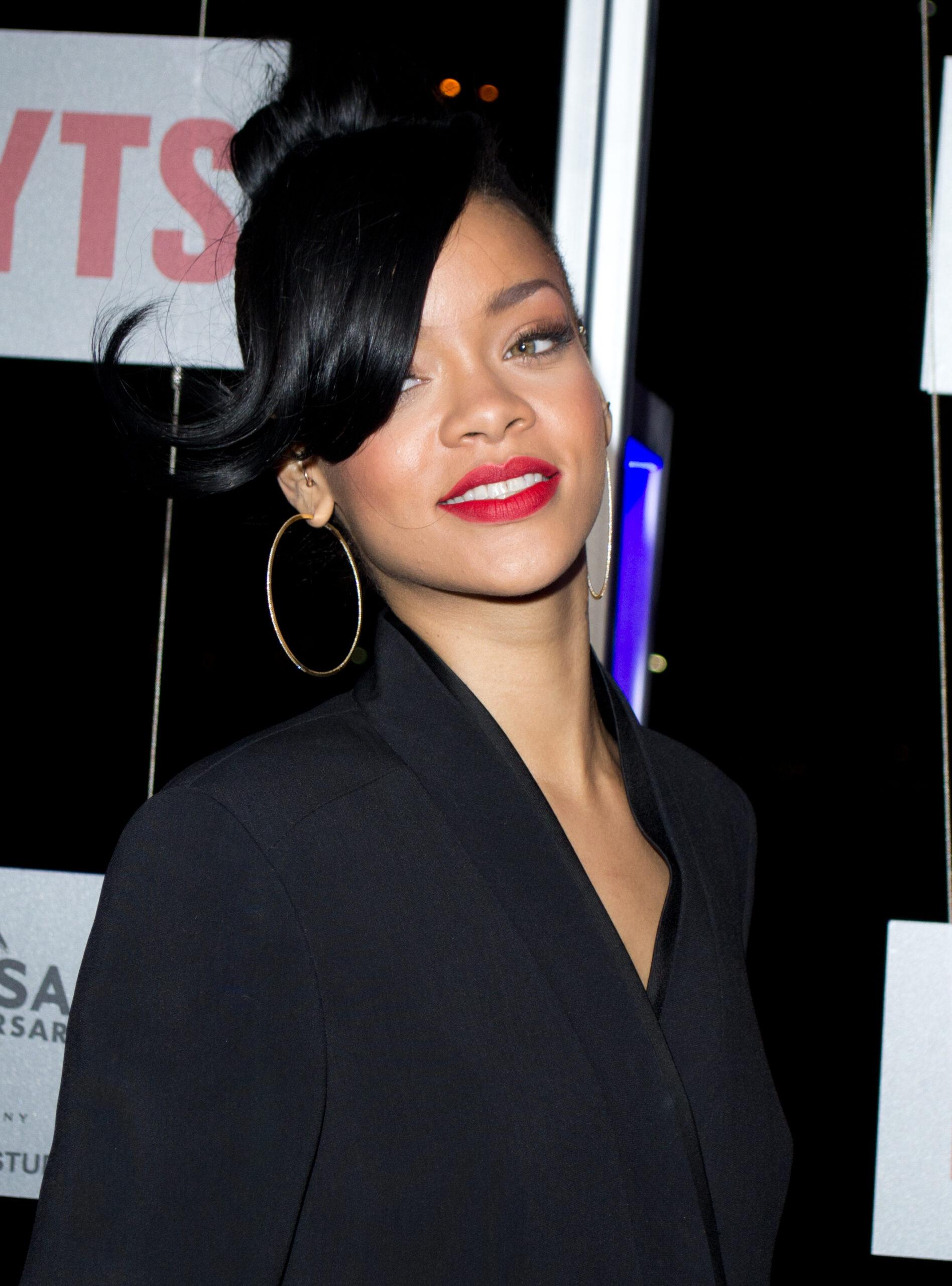 Rihanna at the Battleship Premiere