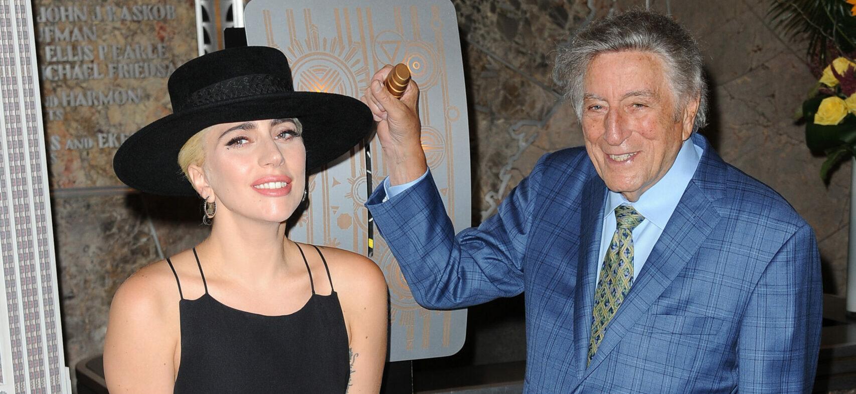 Lady Gaga & Tony Bennett at the Empire State Building