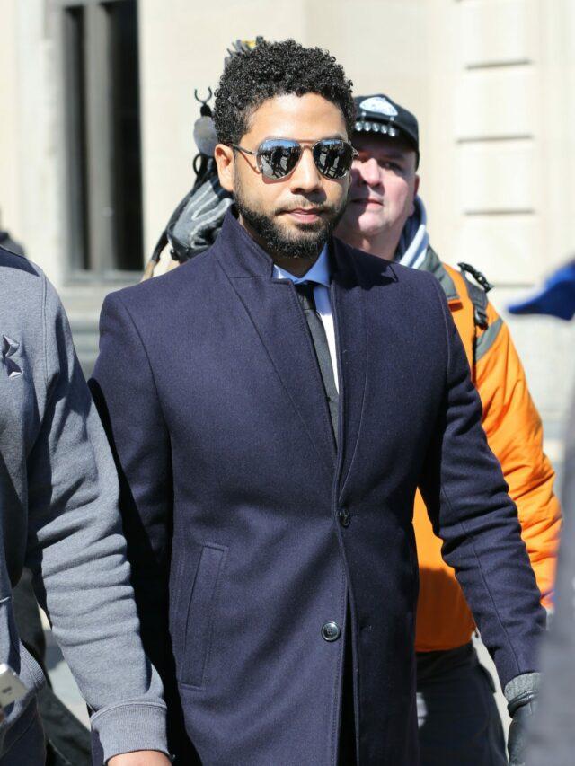 Jussie Smollett leaves court after all charges dropped