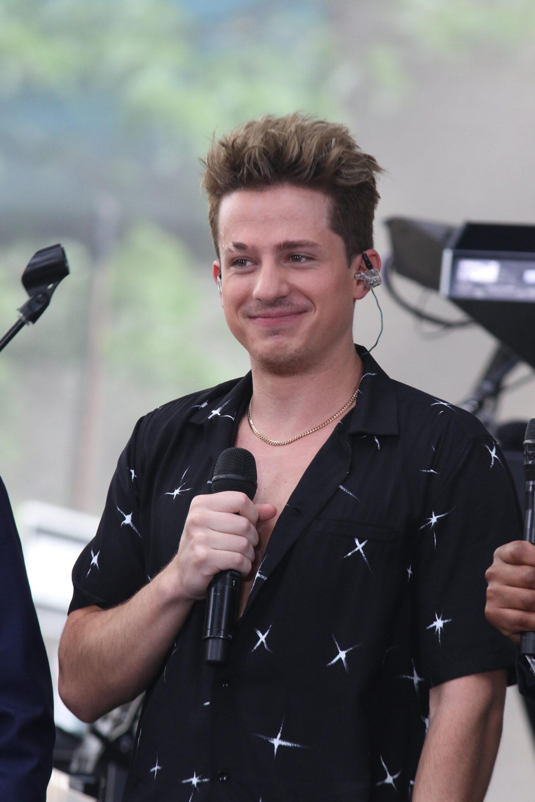 Charlie Puth performs on the Today Show