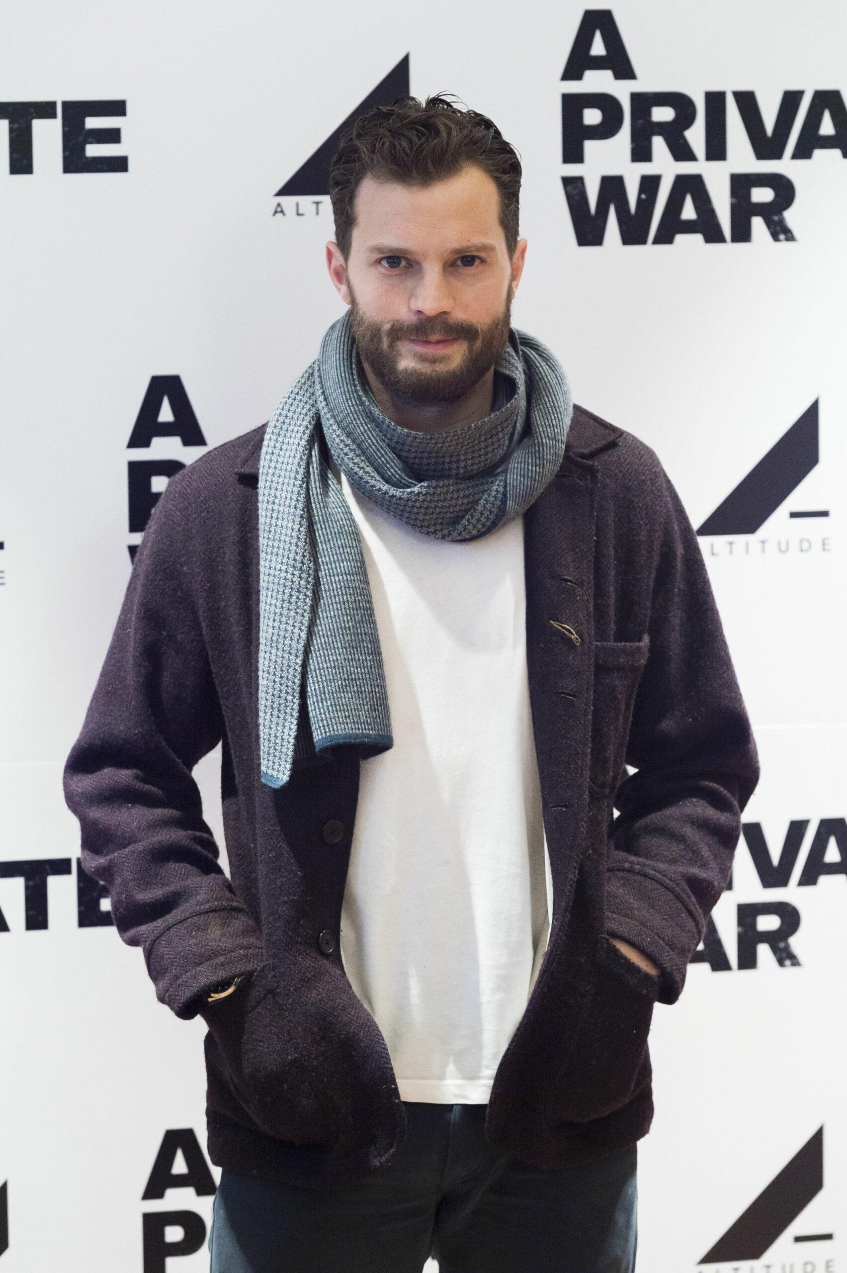 Rosamund Pike and Jamie Dornan attends a special Q amp A screening of apos A Private War apos