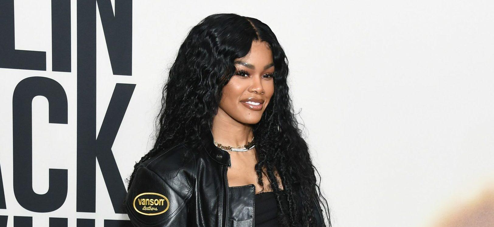 Teyana Taylor on the red carpet