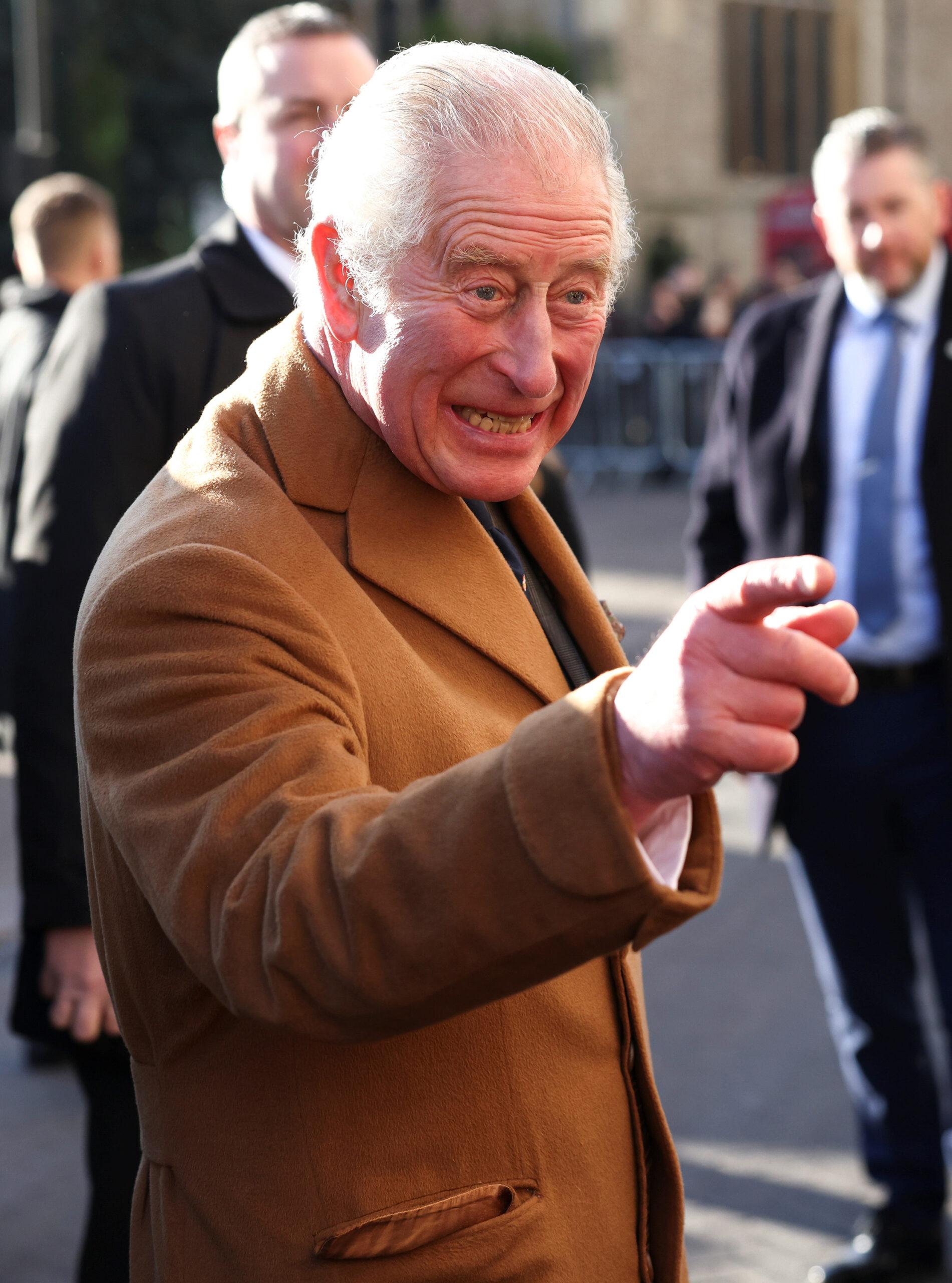 Prince Charles visits Cambridge Market