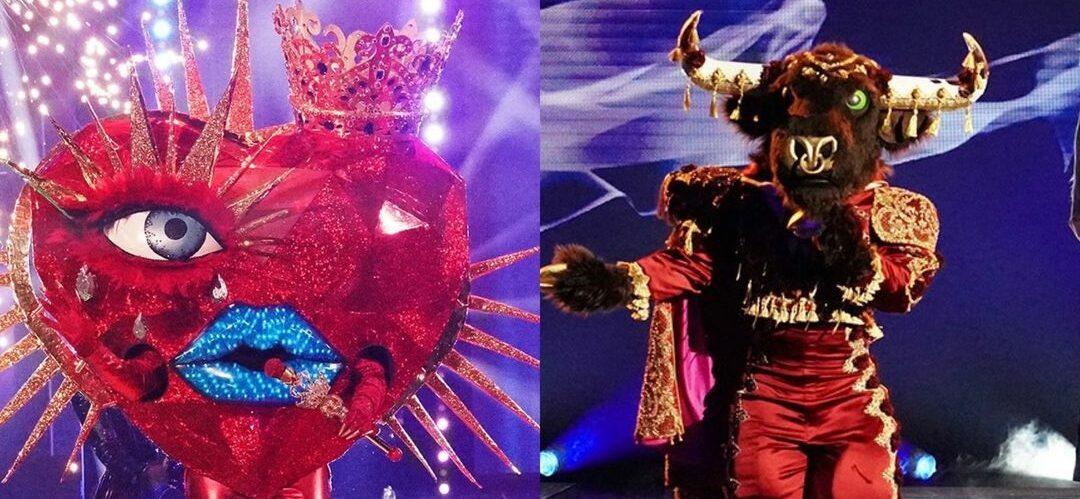 The Masked Singer season 6 contestants queen of hearts and bull