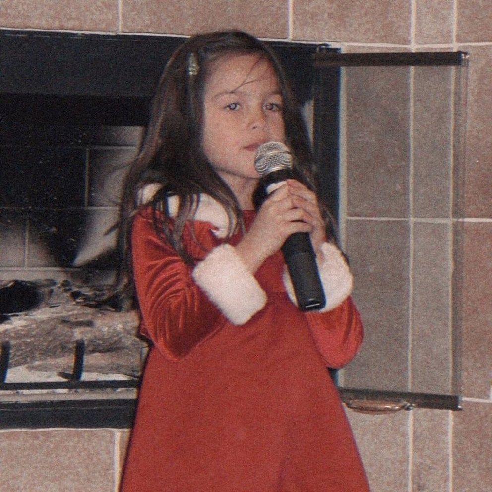 Olivia Rodrigo as a five-year-old