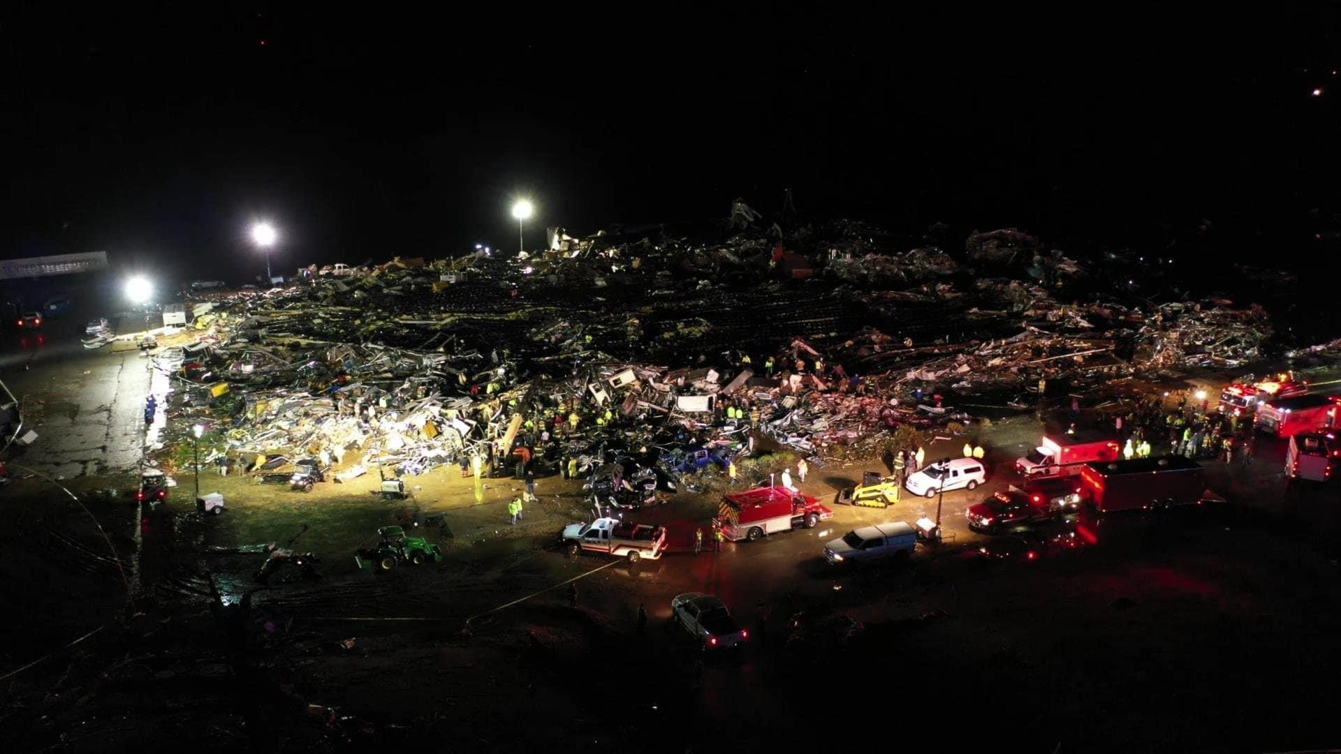 Kentucky Candle Factory destroyed by tornado