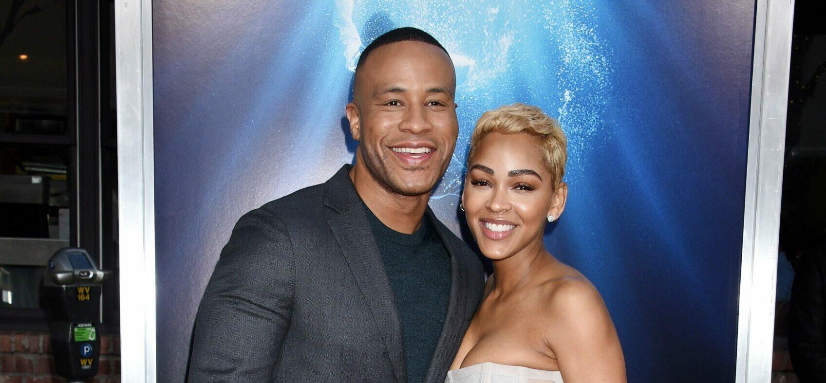 Meagan Good and DeVon Franklin at the Breakthrough' Los Angeles Premiere