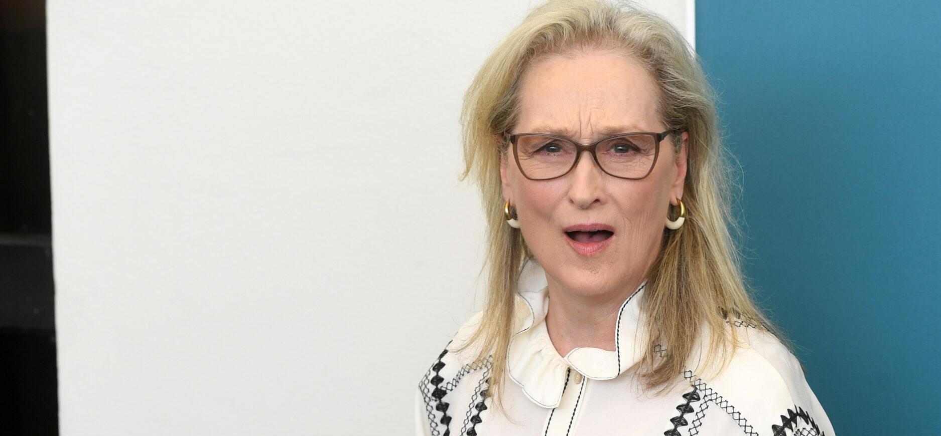 Meryl Streep acting shocked