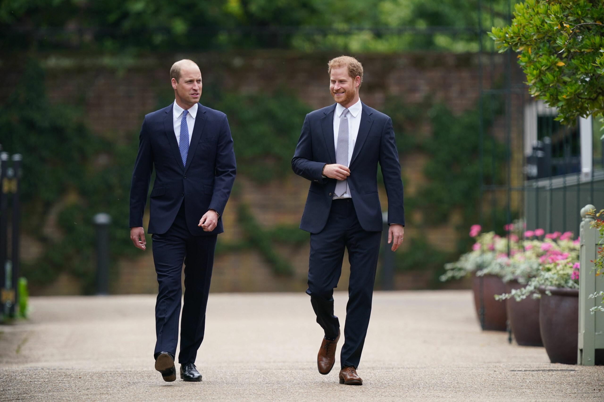 Prince William, Duke of Cambridge and Prince Harry, Duke of Sussex 