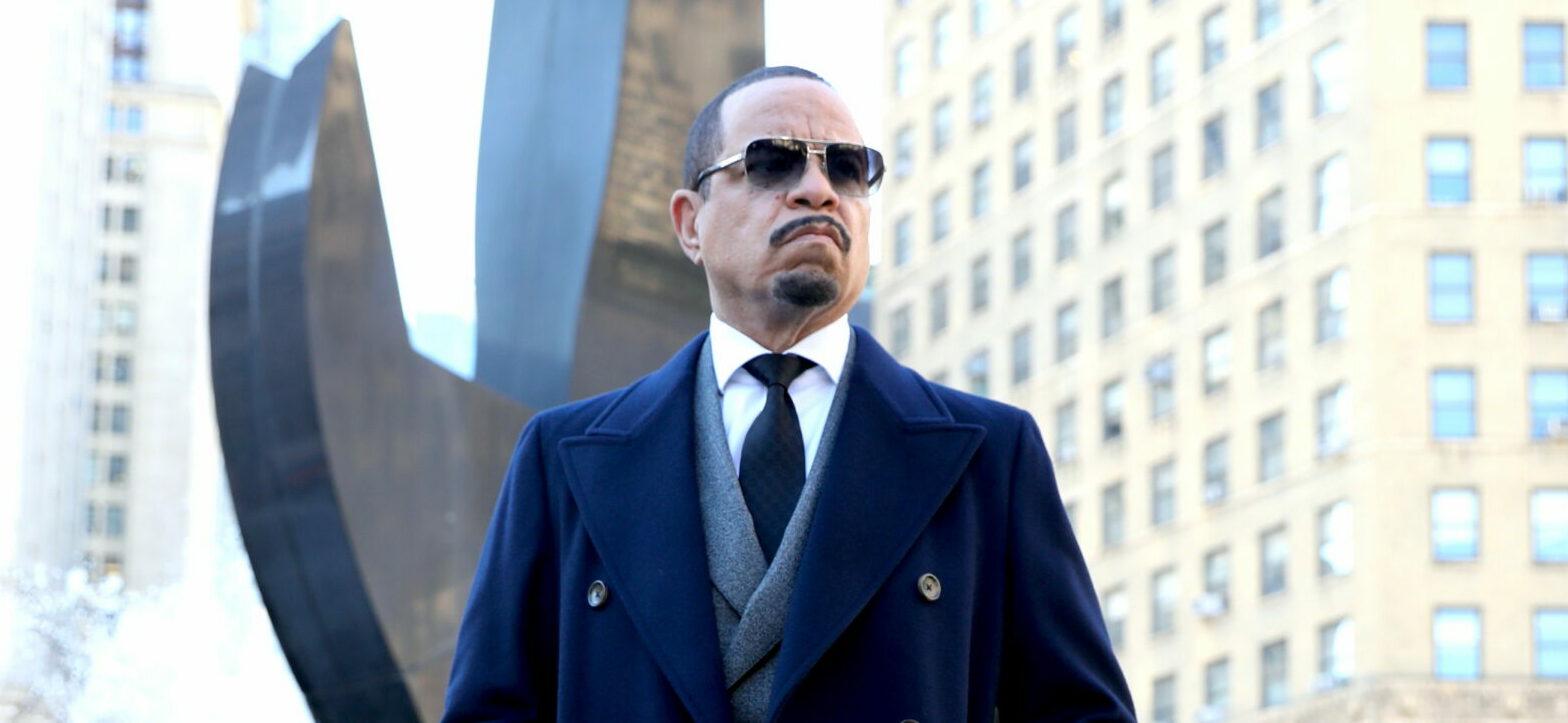 Ice T on Law and Order set
