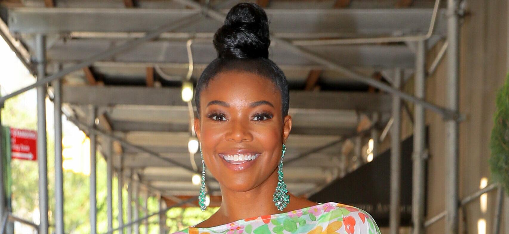 Gabrielle Union is all smiles