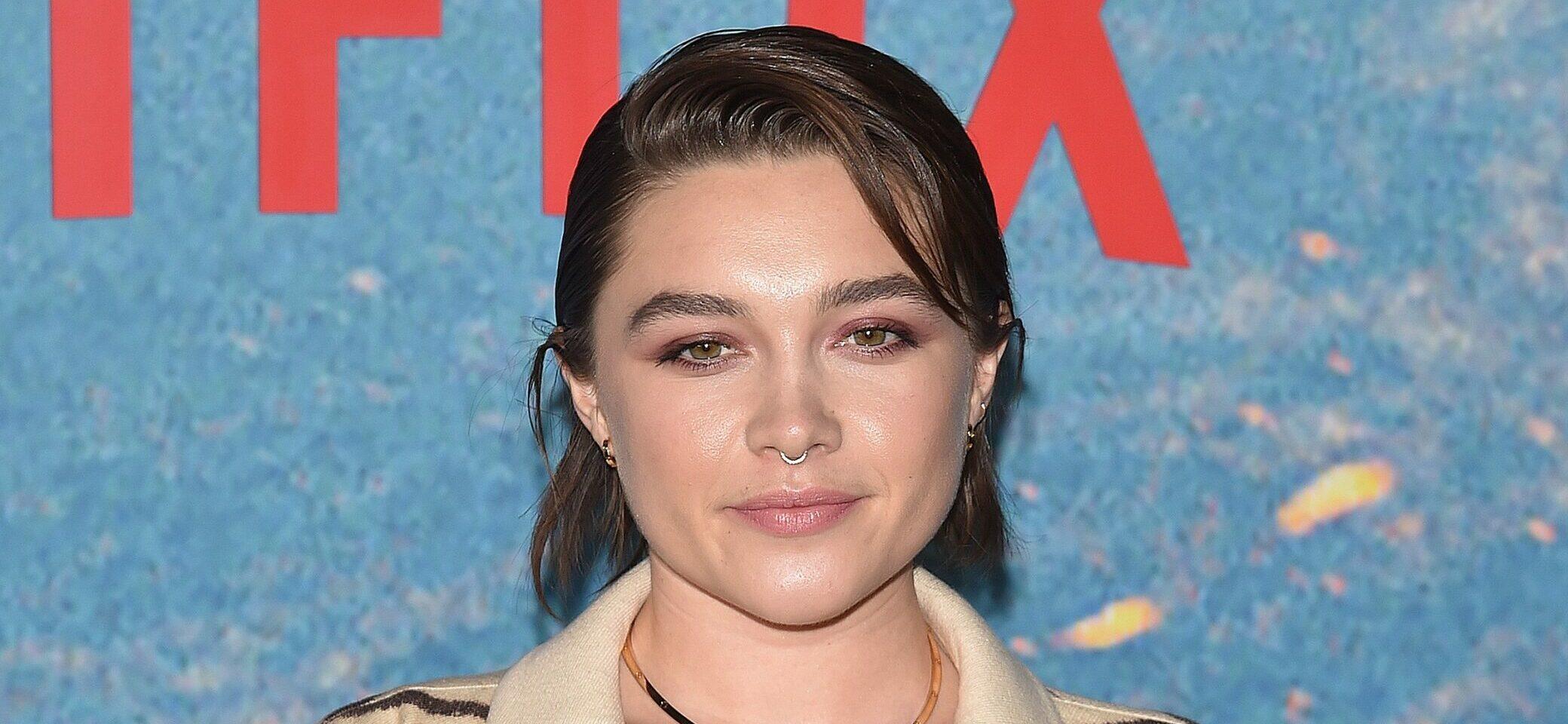 Florence Pugh at Netflix's 'Don't Look Up' world film premiere, Arrivals, New York