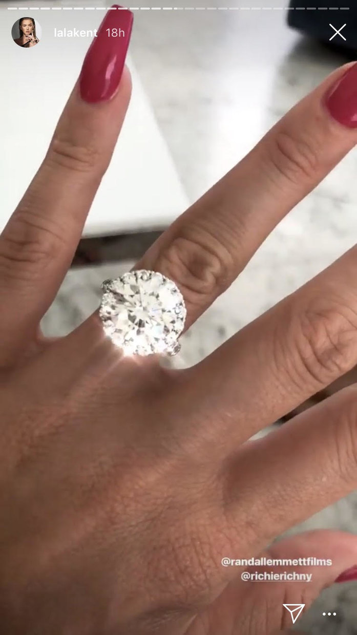 ‘Vanderpump Rules’ Star Lala Kent Claims Diamond Engagement Ring Was A FAKE! 