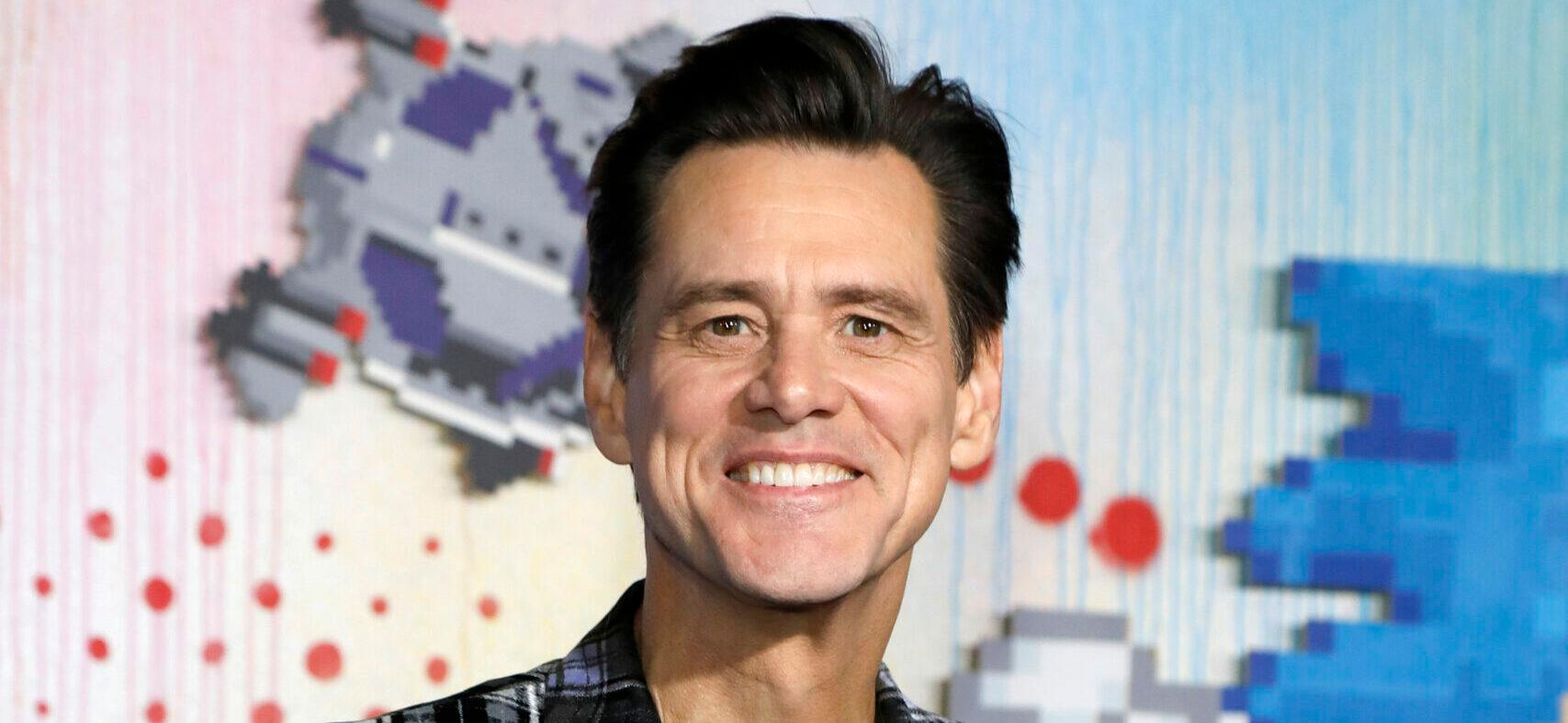 LOS ANGELES - FEB 12: Jim Carrey at the "Sonic The Hedgehog" Special Screening at the Village Theater on February 12, 2020 in Westwood, CA Newscom/(Mega Agency TagID: khphotos787714.jpg) [Photo via Mega Agency]