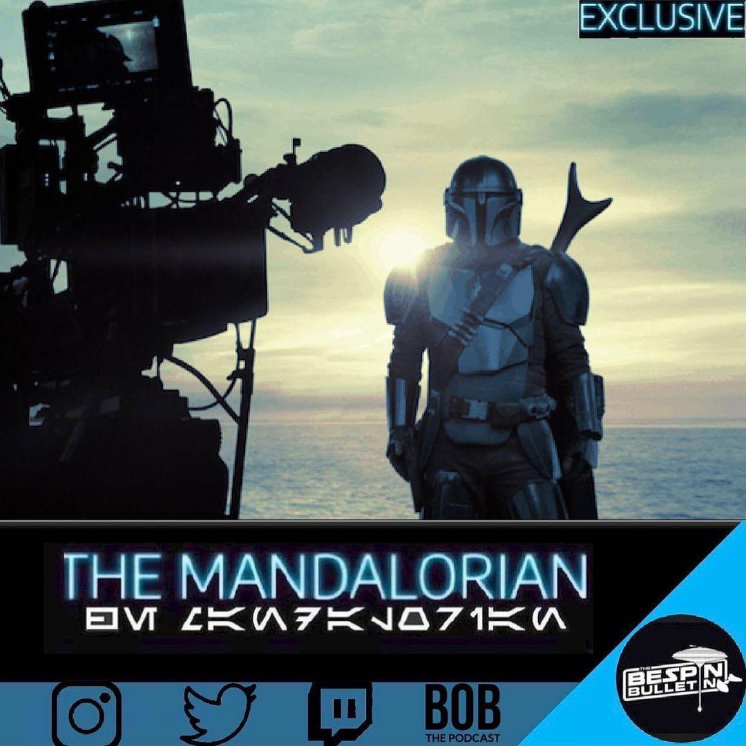 The Mandalorian on set 