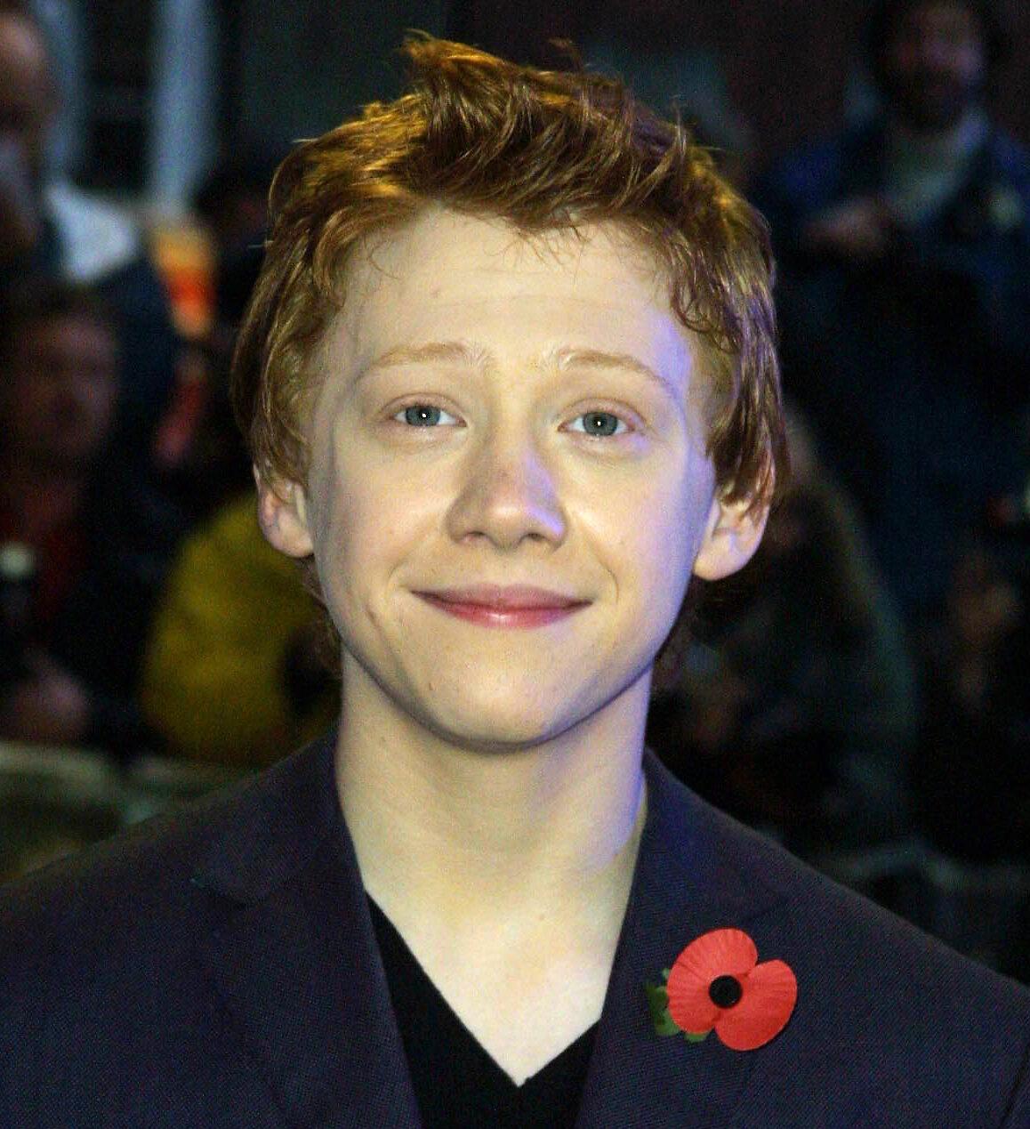 World premiere of Harry Potter and the Chamber of Secrets in 2002 Rupert Grint