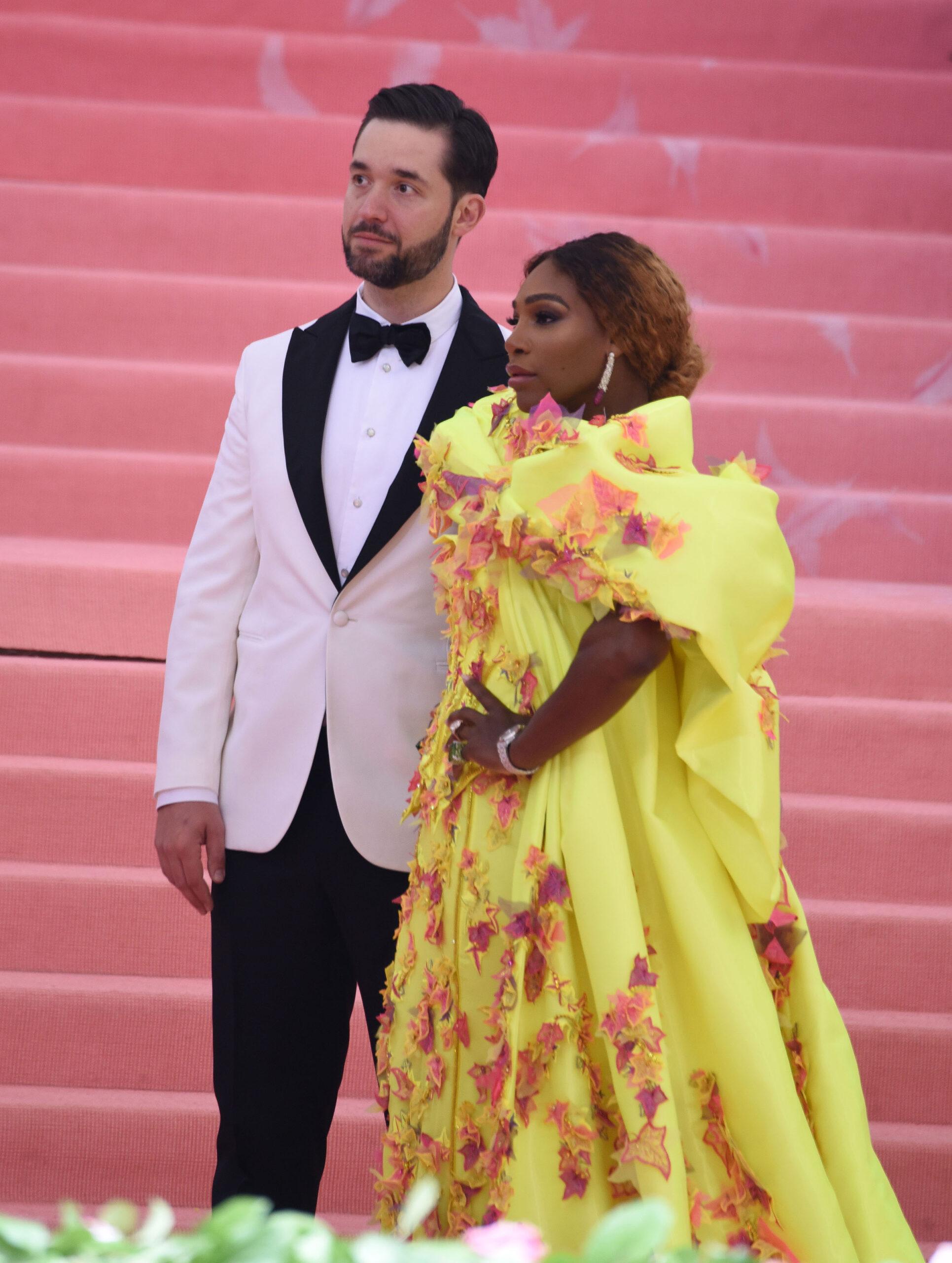 Serena Williams & Alexis Ohanian at The 2019 Met Gala