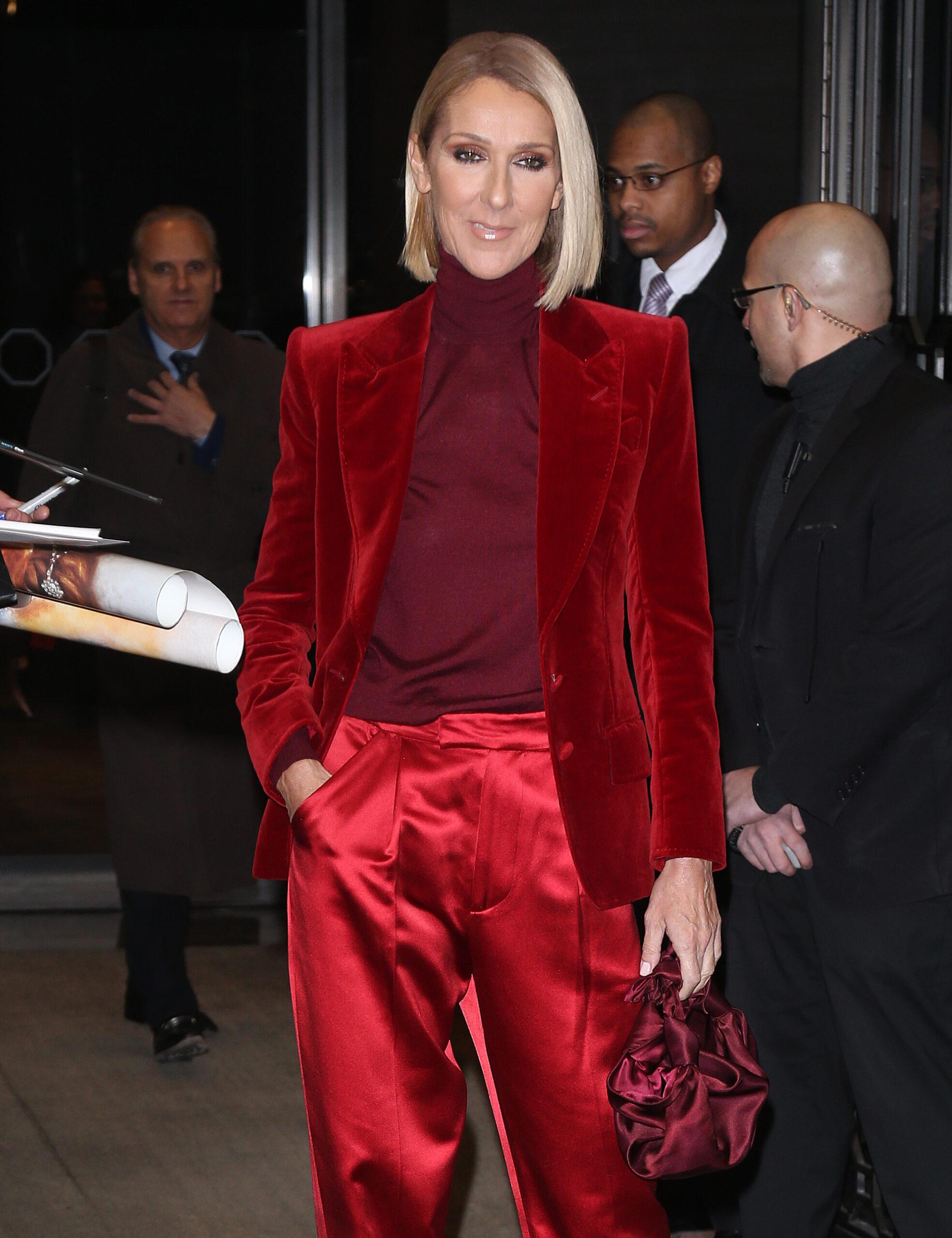 Céline Dion out and about in New York City