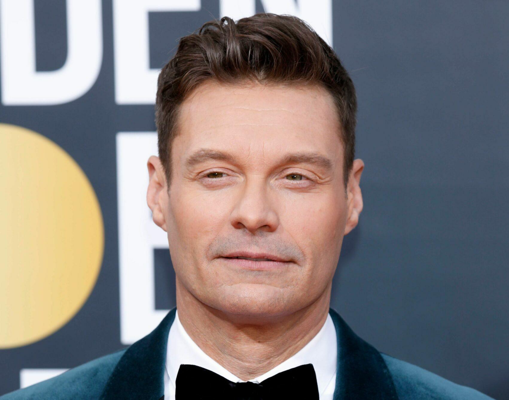 Ryan Seacrest at the 77th Annual Golden Globe Awards 2020 In Beverly Hills