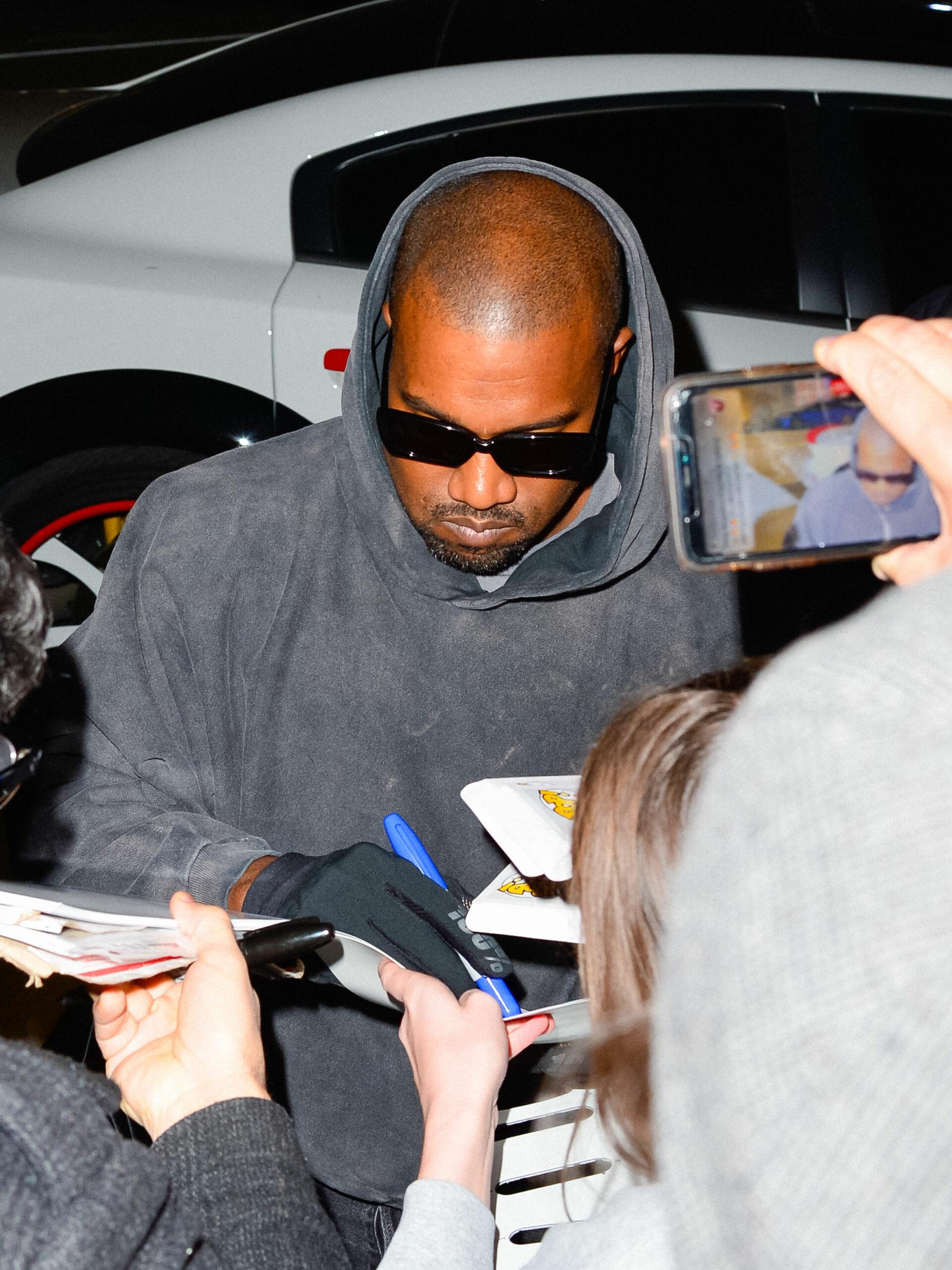 Rapper Kanye West Breaks His Silence On Allegations He Punched A Fan