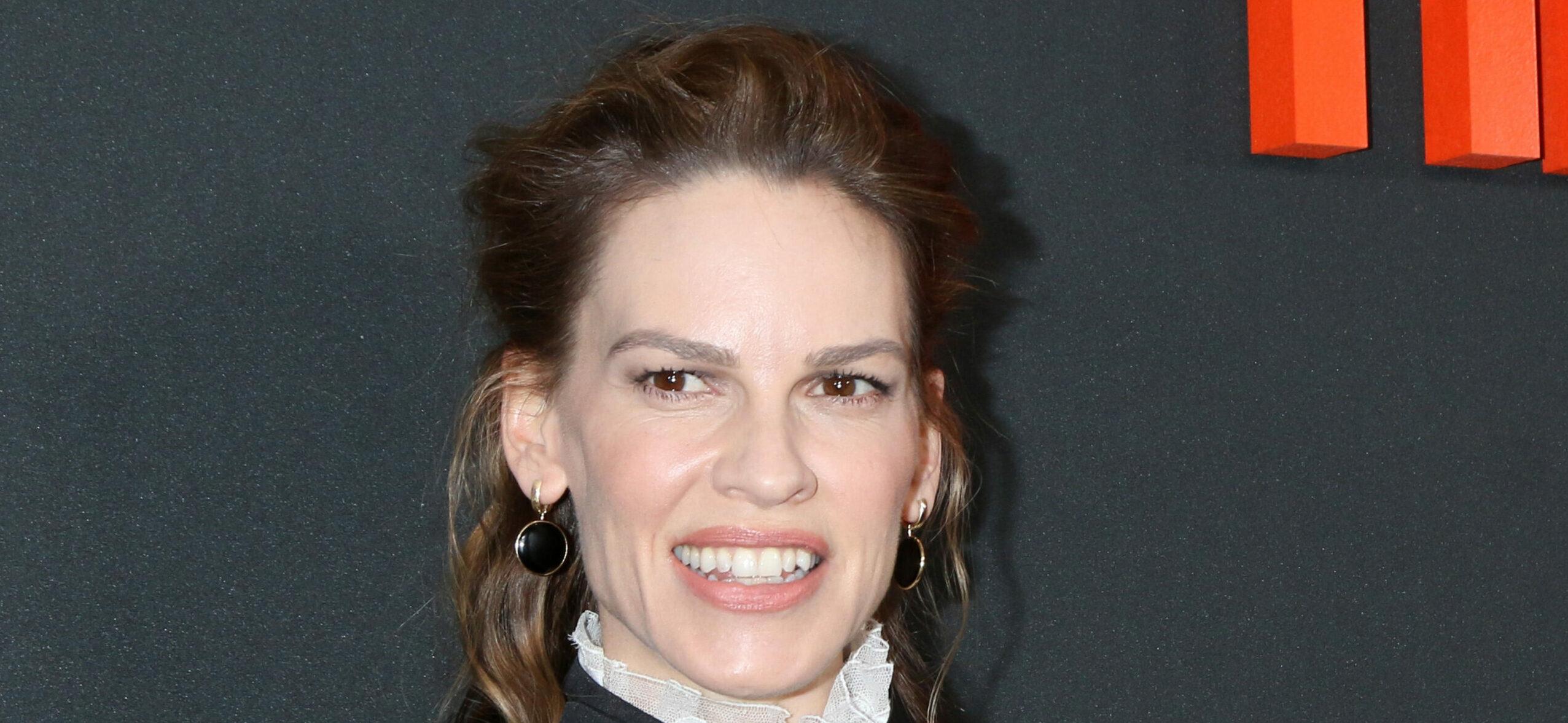 Hilary Swank at "The Hunt" Premiere - Los Angeles