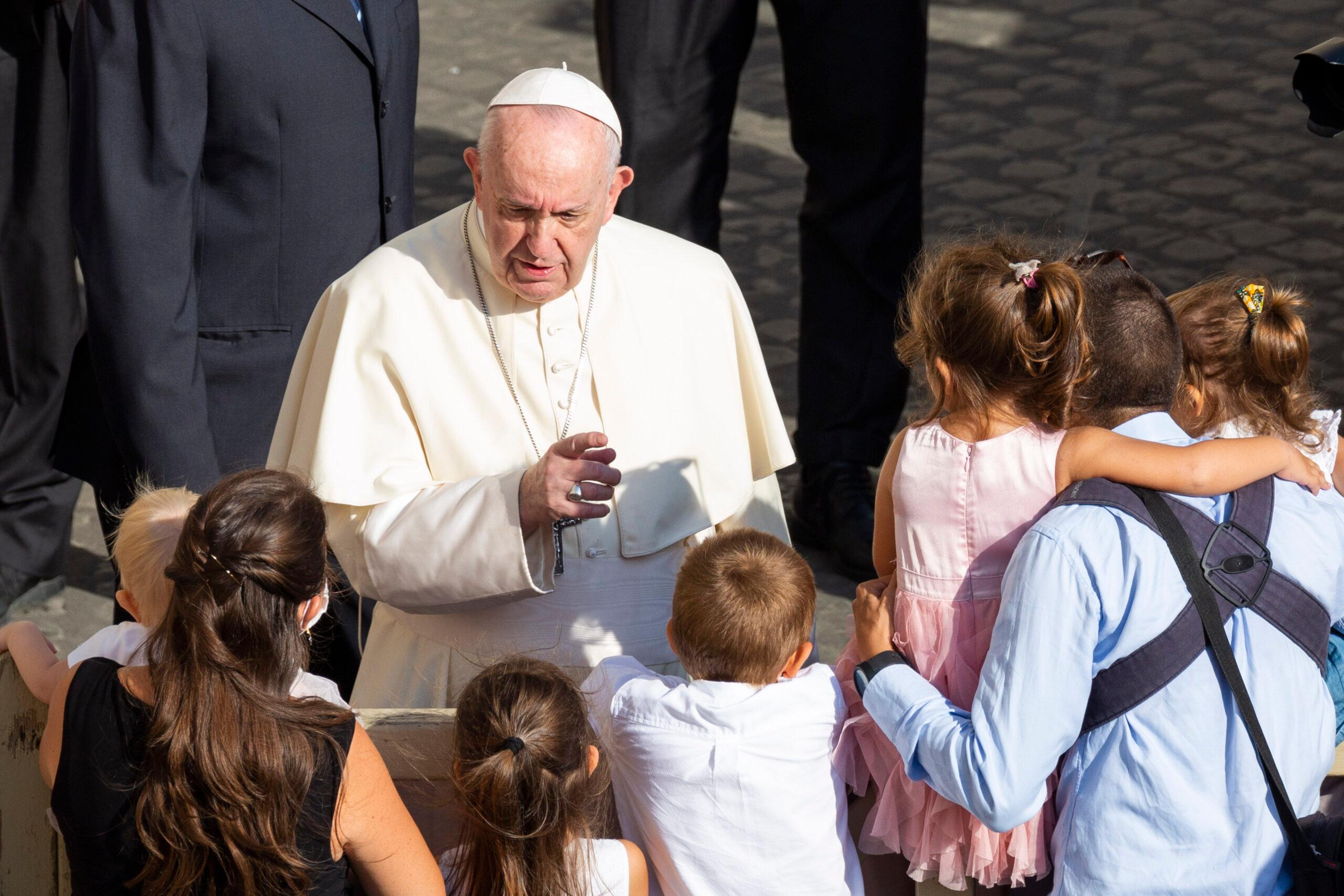Pope Francis Wednesday General Audience after lockdown