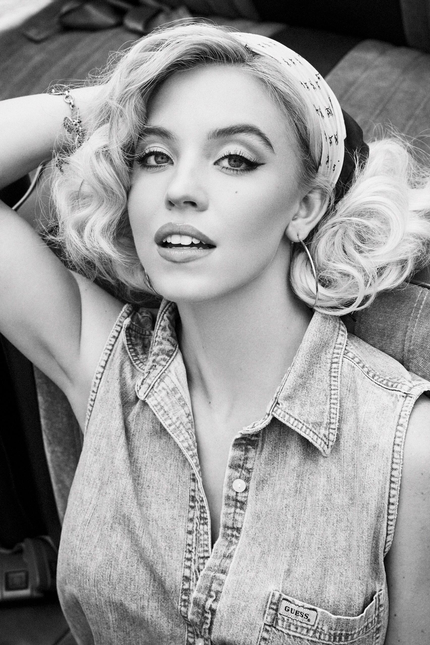 White Lotus star Sydney Sweeney channels Anna Nicole Smith in new GUESS campaign