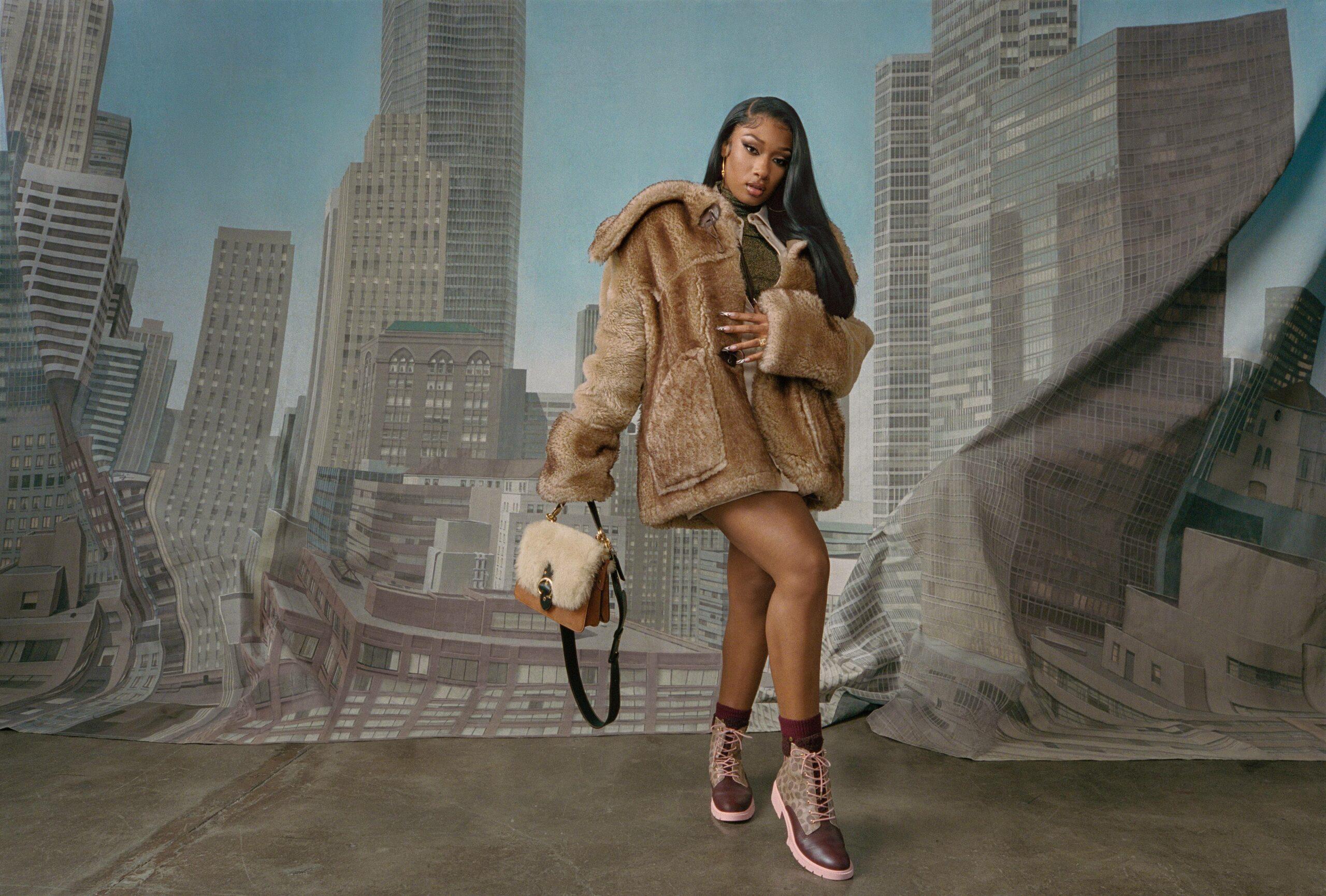 Megan Thee Stallion puts on a leggy display in new Coach campaign