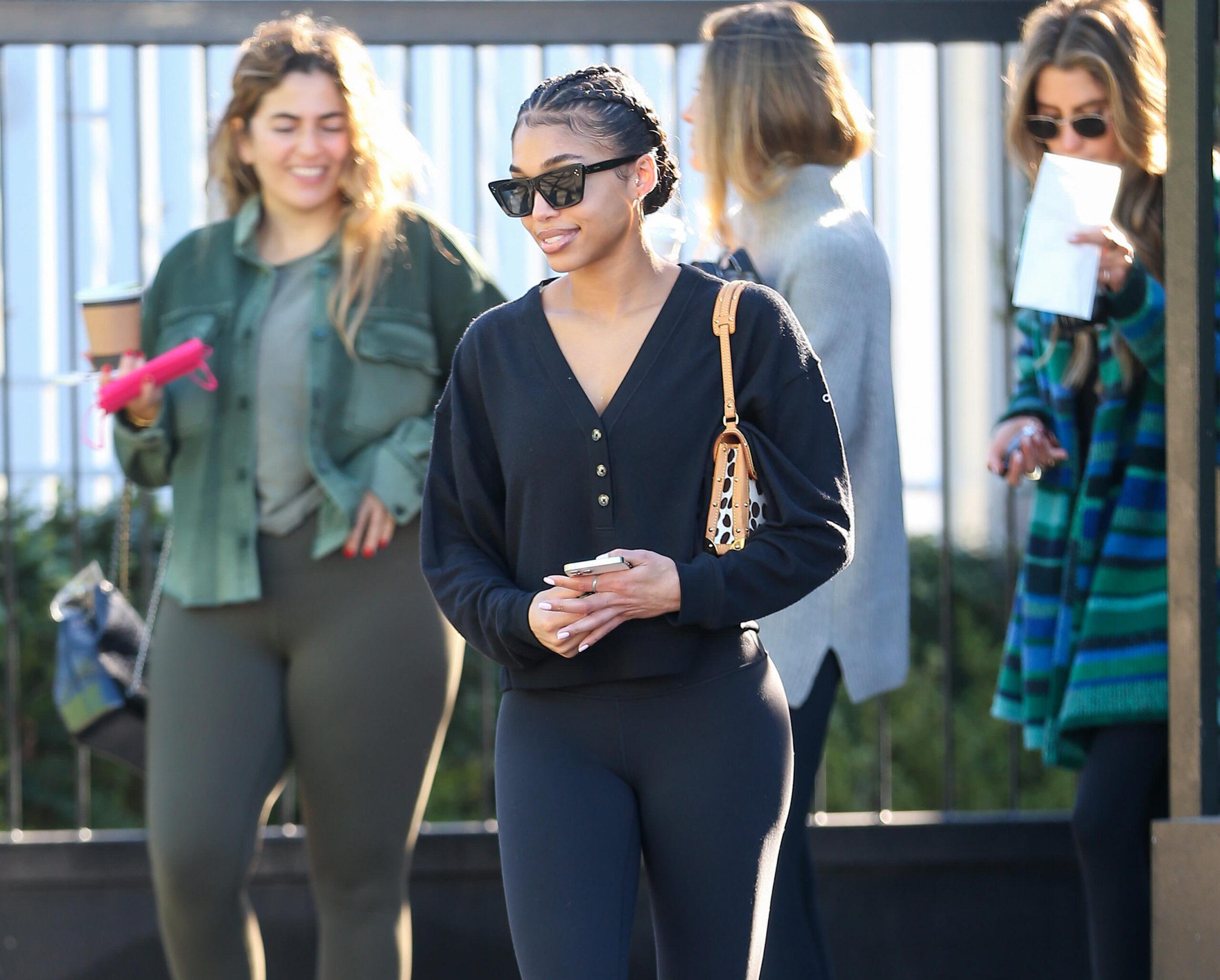 Lori Harvey out and about