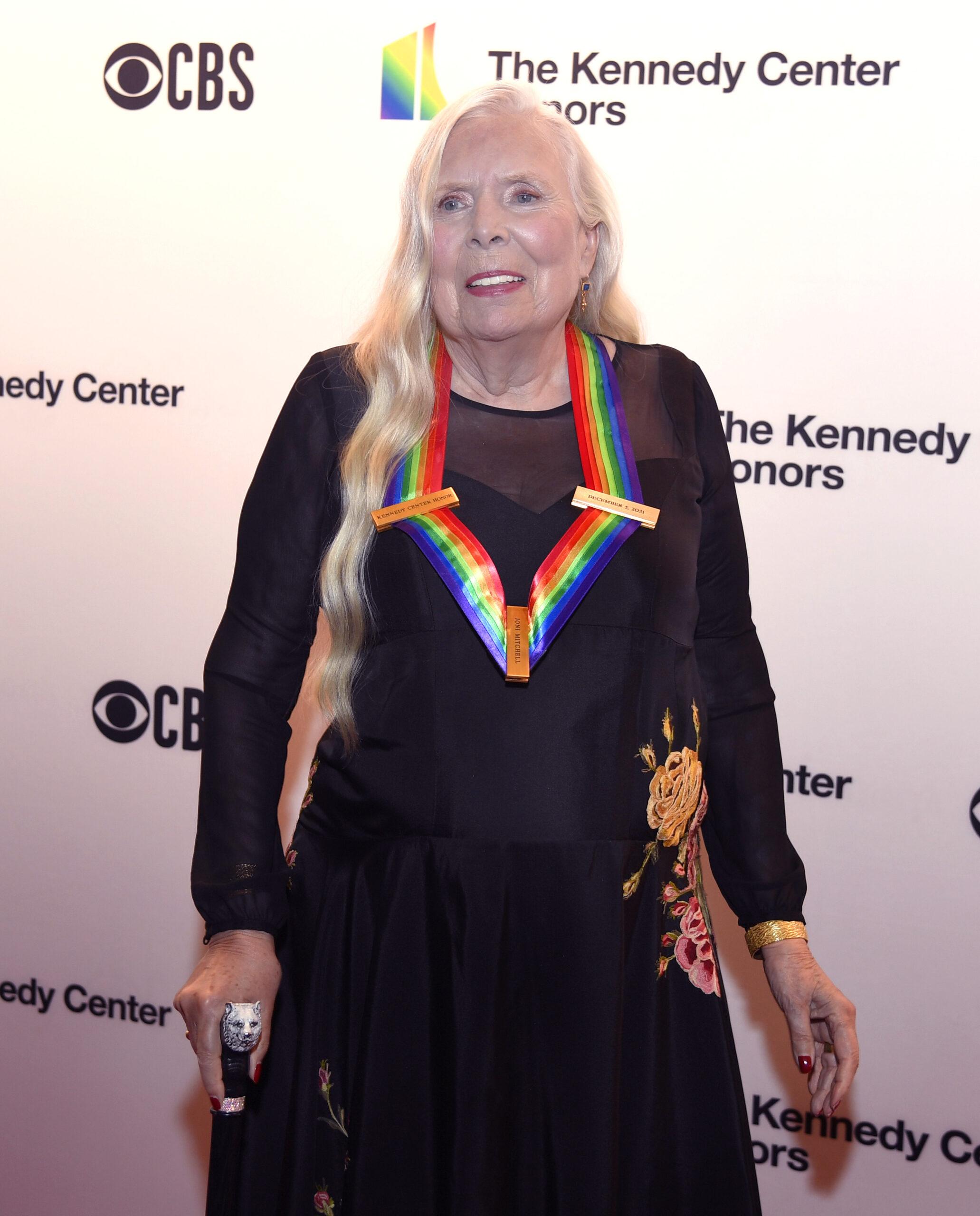 Joni Mitchell honored at Kennedy Center